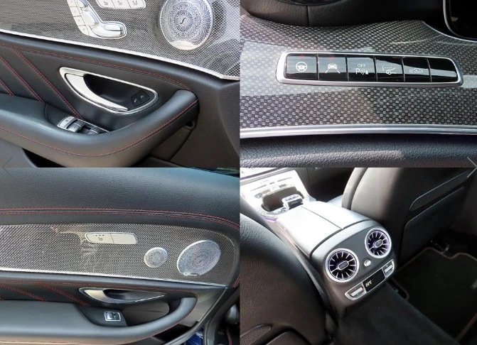 Mercedes-Benz E 43 AMG 63 AGM KIT* 360* ОБДУХ* BURMASTER* HUD* CARBON* КР, снимка 14 - Автомобили и джипове - 55154142