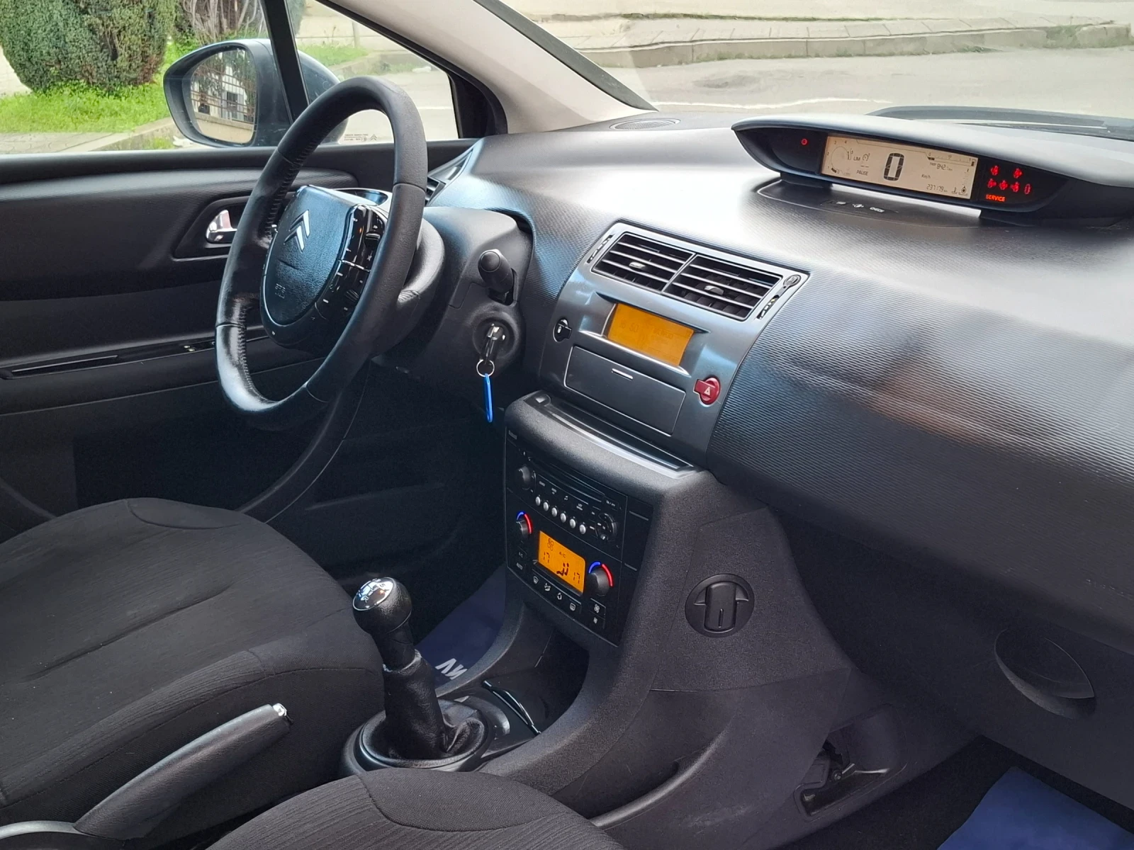 Citroen C4 1.6HDI 90hp * КЛИМАТРОНИК * EURO 4 * , снимка 9 - Автомобили и джипове - 54171267