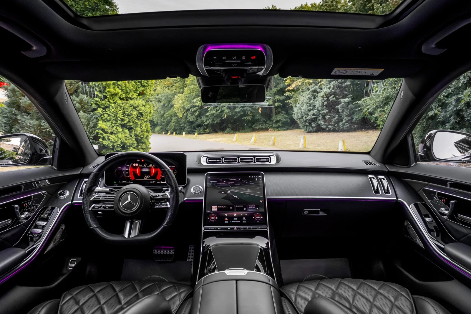 Mercedes-Benz S 350 d* 4MATIC* LONG* BRABUS* 3xTV* PANO, снимка 13 - Автомобили и джипове - 55755739