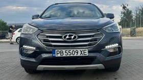 Hyundai Santa fe 2.4 GDI, 2017г. 4x4, CarPlay, Кожен салон, евро 6., снимка 1