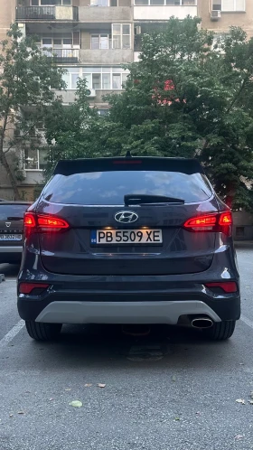 Hyundai Santa fe  4x4, CarPlay, Кожен салон, евро 6., снимка 9