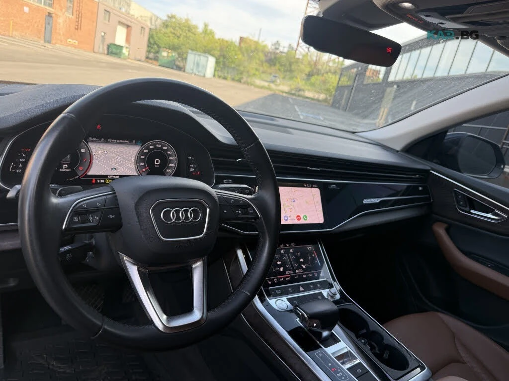 Audi Q8 QUATTRO* PROGRESIV* 55TFSI* PANOROOF* , снимка 9 - Автомобили и джипове - 54803414