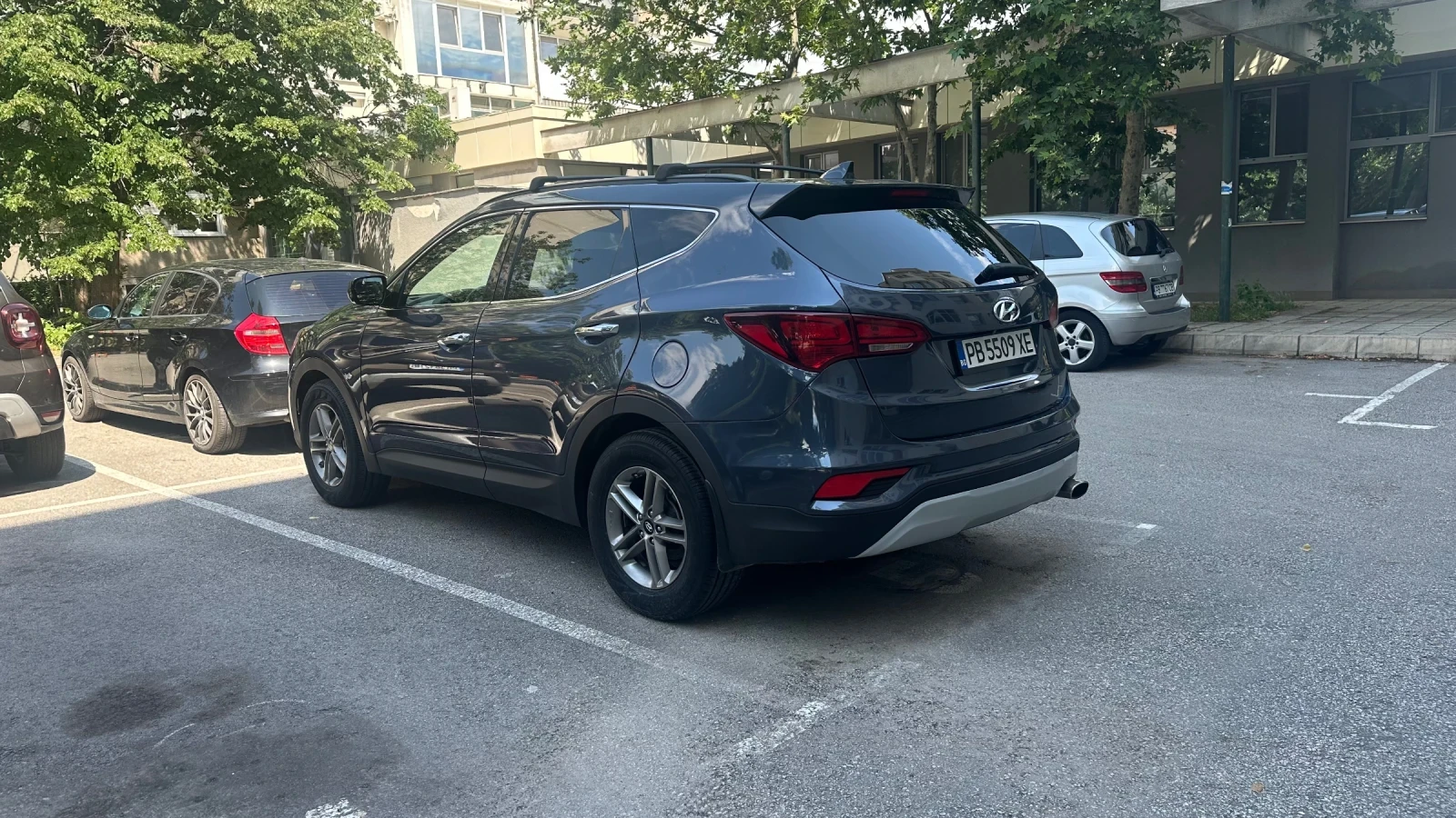 Hyundai Santa fe  4x4, CarPlay, Кожен салон, евро 6., снимка 7 - Автомобили и джипове - 55018241