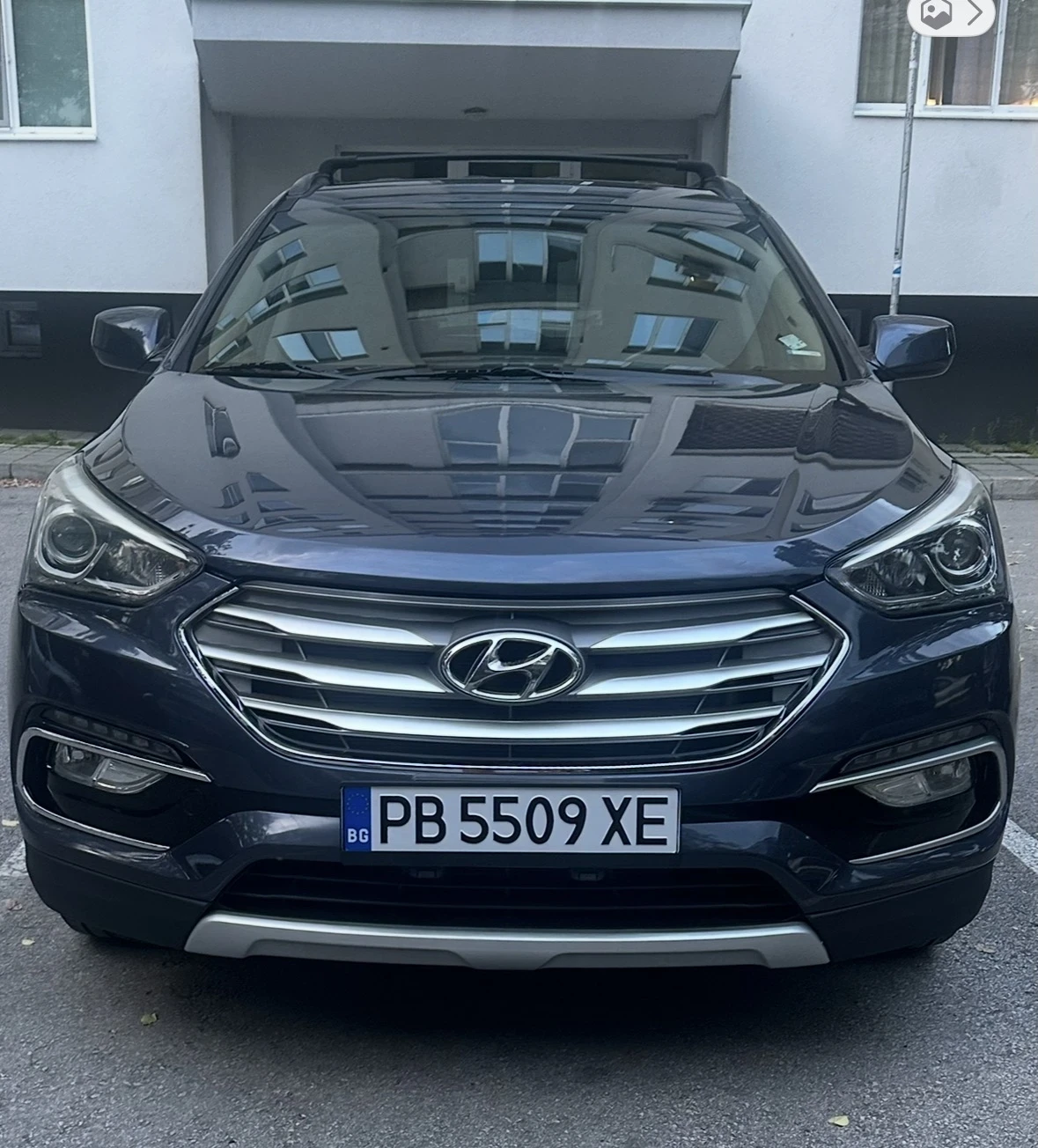 Hyundai Santa fe  4x4, CarPlay, Кожен салон, евро 6.