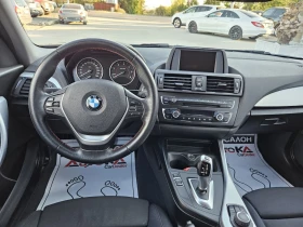 BMW 118 2.0D-143kc= АВТОМАТ= 161х.км= SPORT= LED= АВТОПИЛО, снимка 11