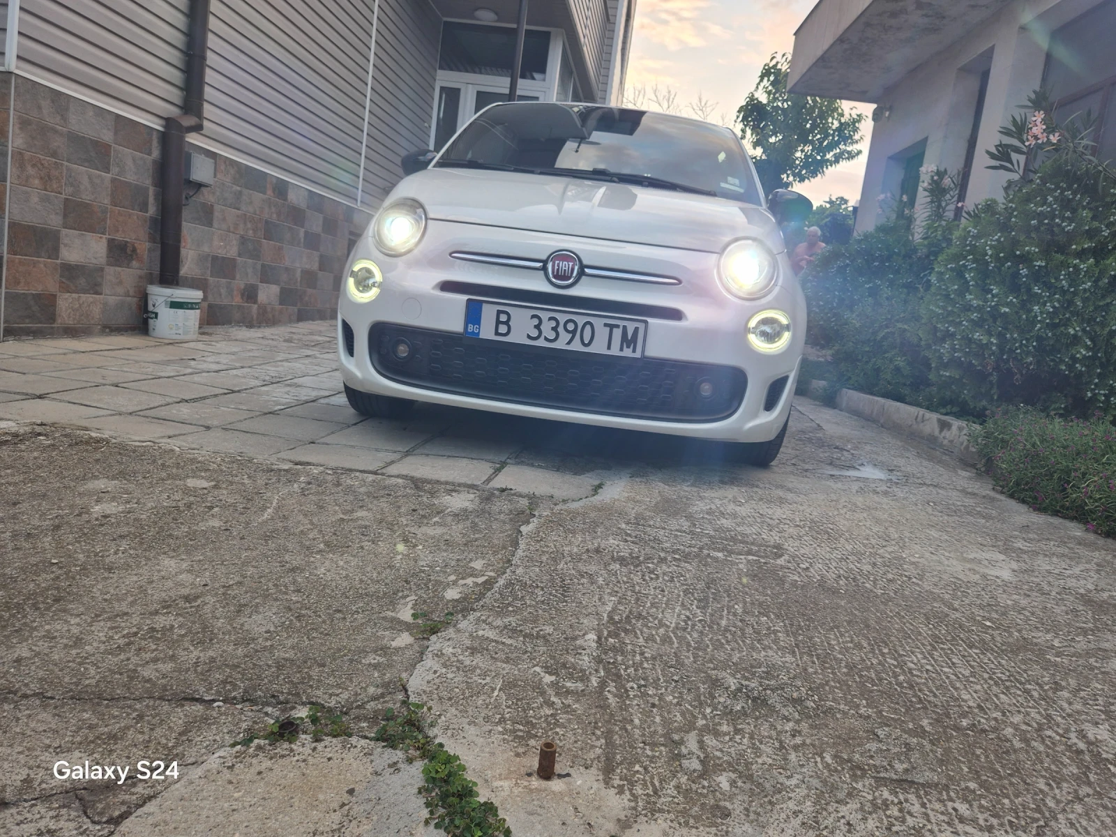 Fiat 500 Sport hybrid  ГАРАНЦИЯ, снимка 1