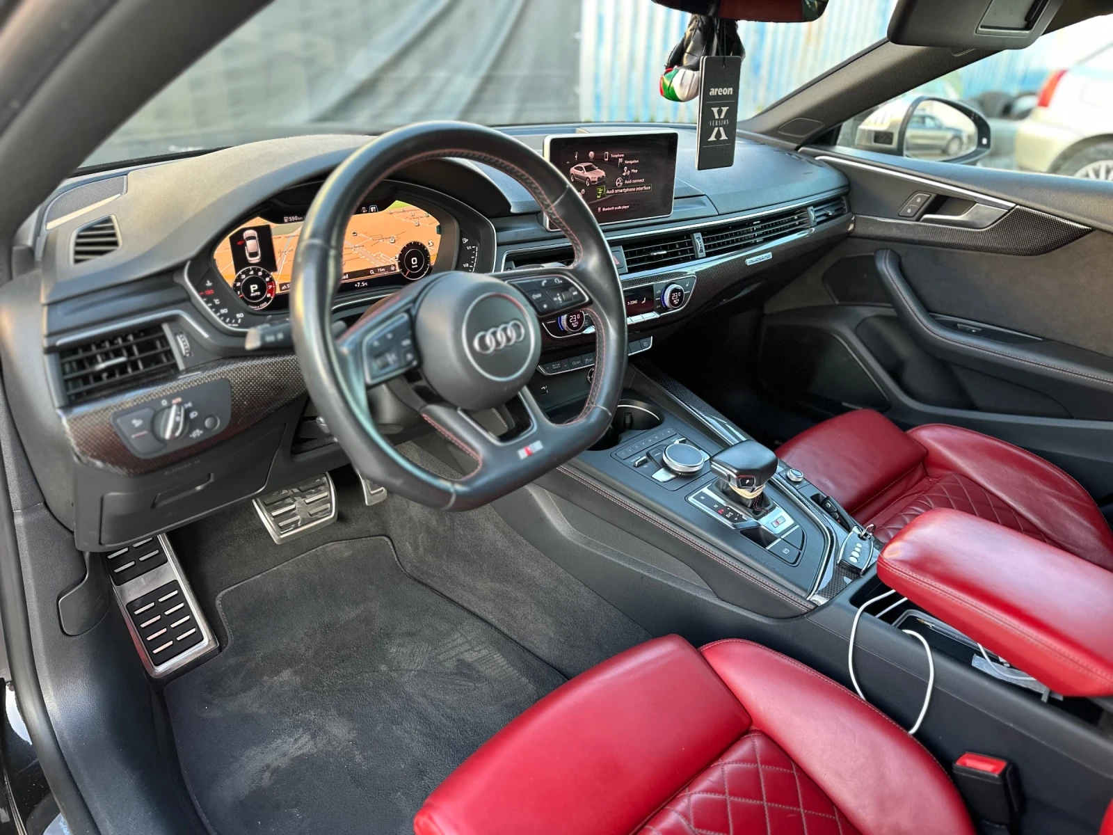 Audi S5 3.0TSI* QUATTRO* CARBON* PANO* 360*  | Mobile.bg � ����������� 7