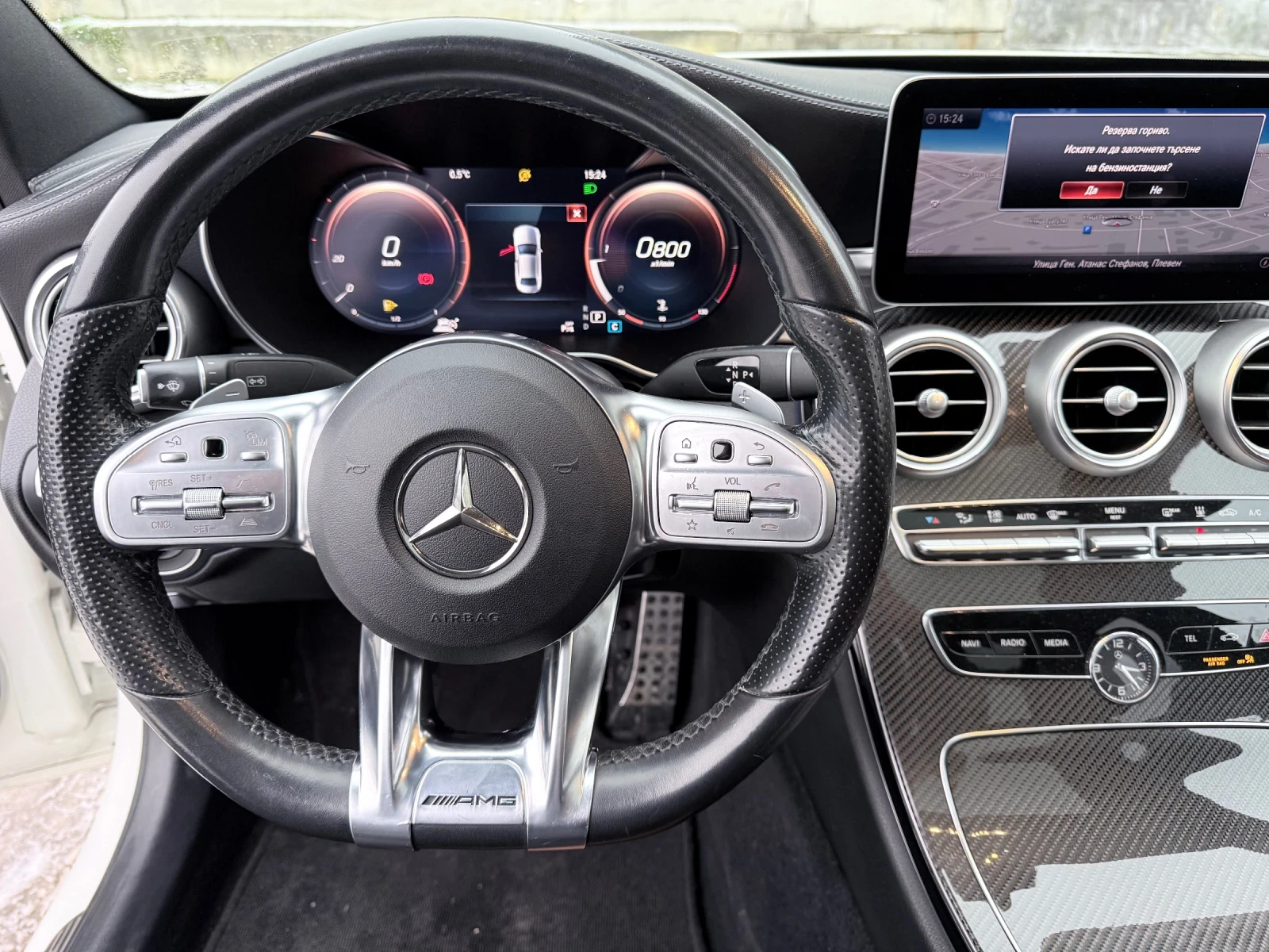 Mercedes-Benz C 220 AMG,  9G, 4-MATIK, BURMESTER, 360 | Mobile.bg � ����������� 16