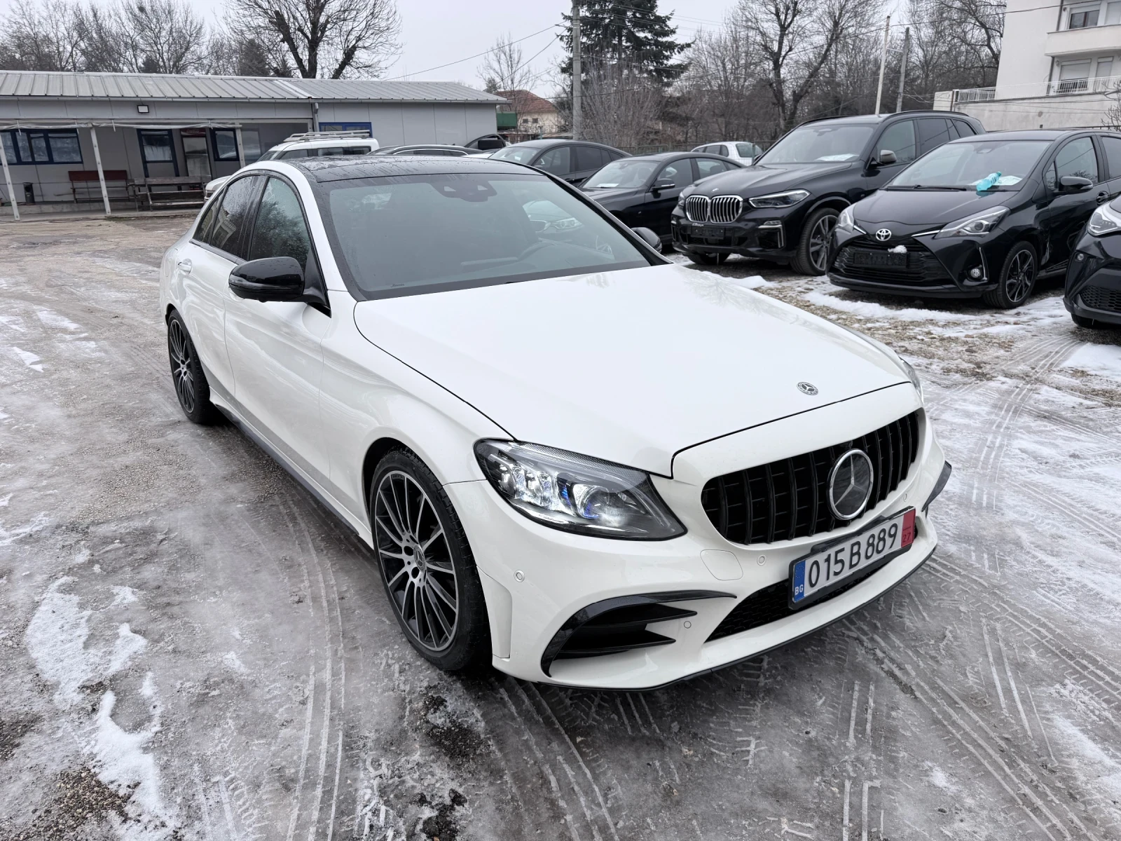 Mercedes-Benz C 220 AMG,  9G, 4-MATIK, BURMESTER, 360 | Mobile.bg � ����������� 3