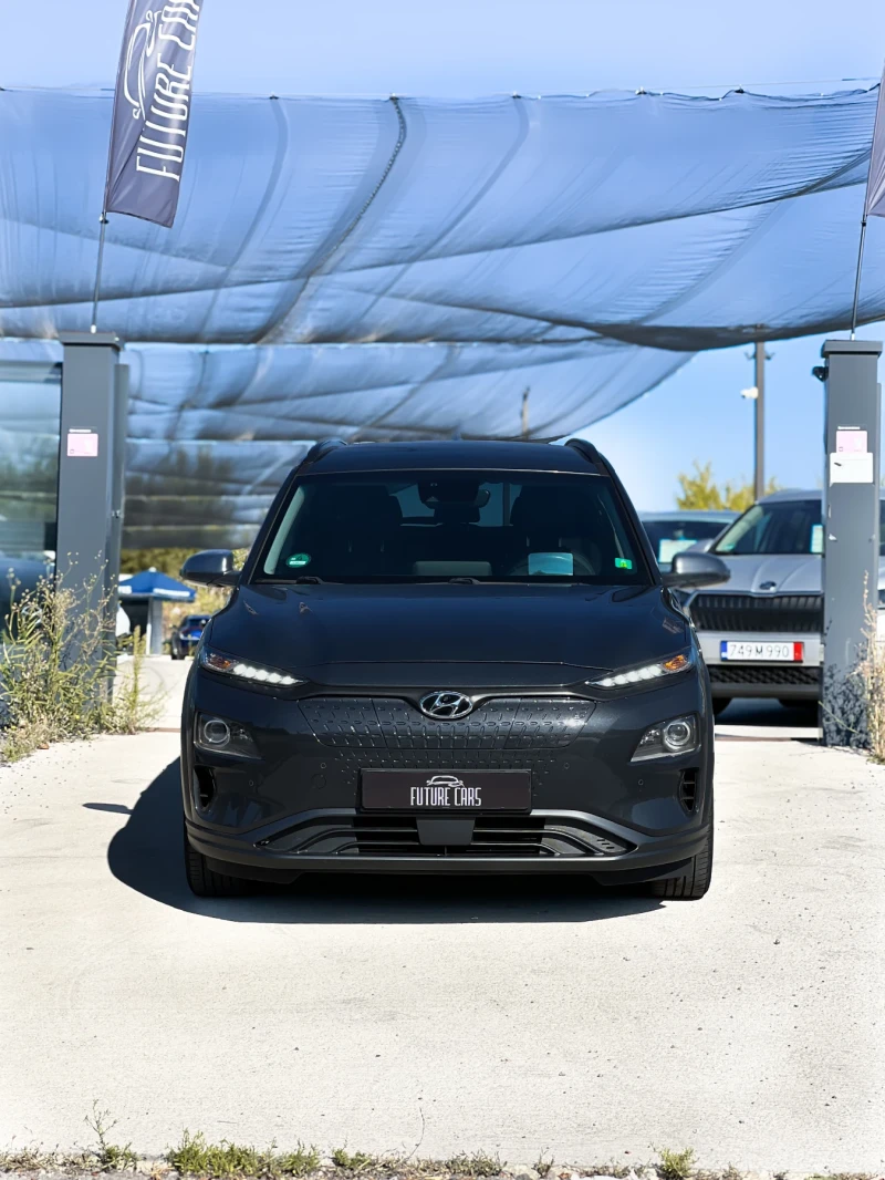 Hyundai Kona PREMIUM 64KWh/HEADUP/DISSTR/BLUELINK/SOH96.6% - 36499 лв. - 79213027 1