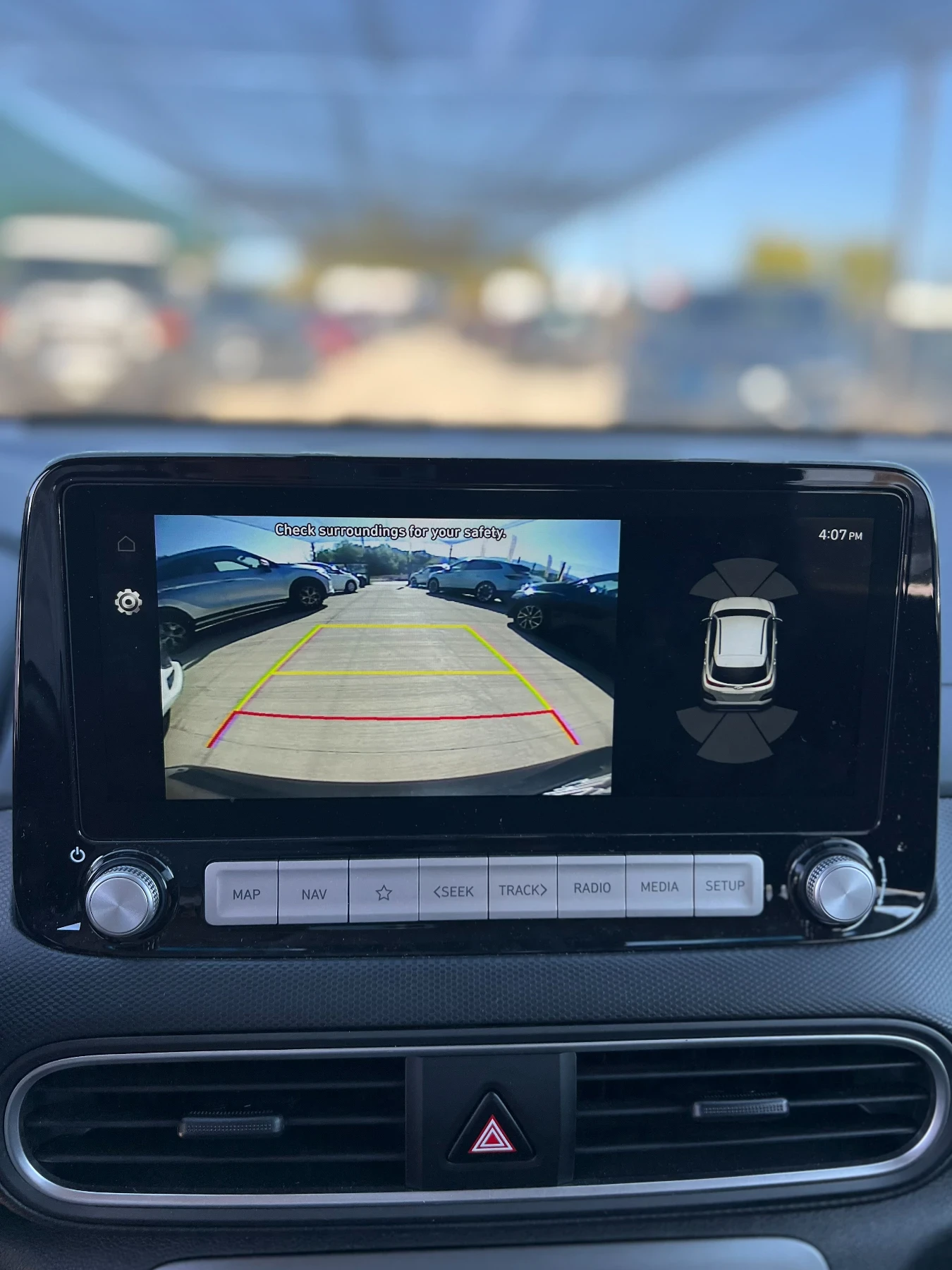 Hyundai Kona PREMIUM 64KWh/HEADUP/DISSTR/BLUELINK/SOH96.6% | Mobile.bg   13