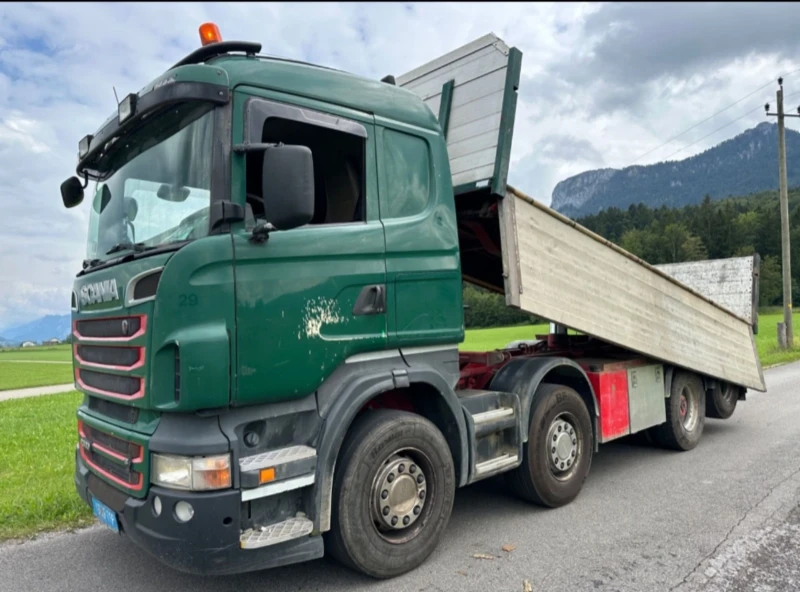 Scania R 500 Тристранен 8x2, снимка 1 - Камиони - 48133946