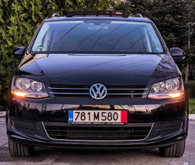 VW Sharan 2.0TDI DSG * ГЕРМАНИЯ* HIGHLINE ПАНОРАМА ЕЛ. ВРАТИ, снимка 4
