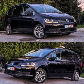 VW Sharan 2.0TDI DSG * ГЕРМАНИЯ* HIGHLINE ПАНОРАМА ЕЛ. ВРАТИ, снимка 1