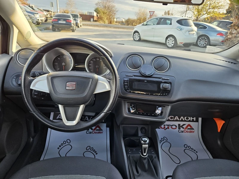 Seat Ibiza 1.6TDI-105кс= АВТОПИЛОТ= КЛИМАТРОНИК= EURO 5A, снимка 11 - Автомобили и джипове - 48054780