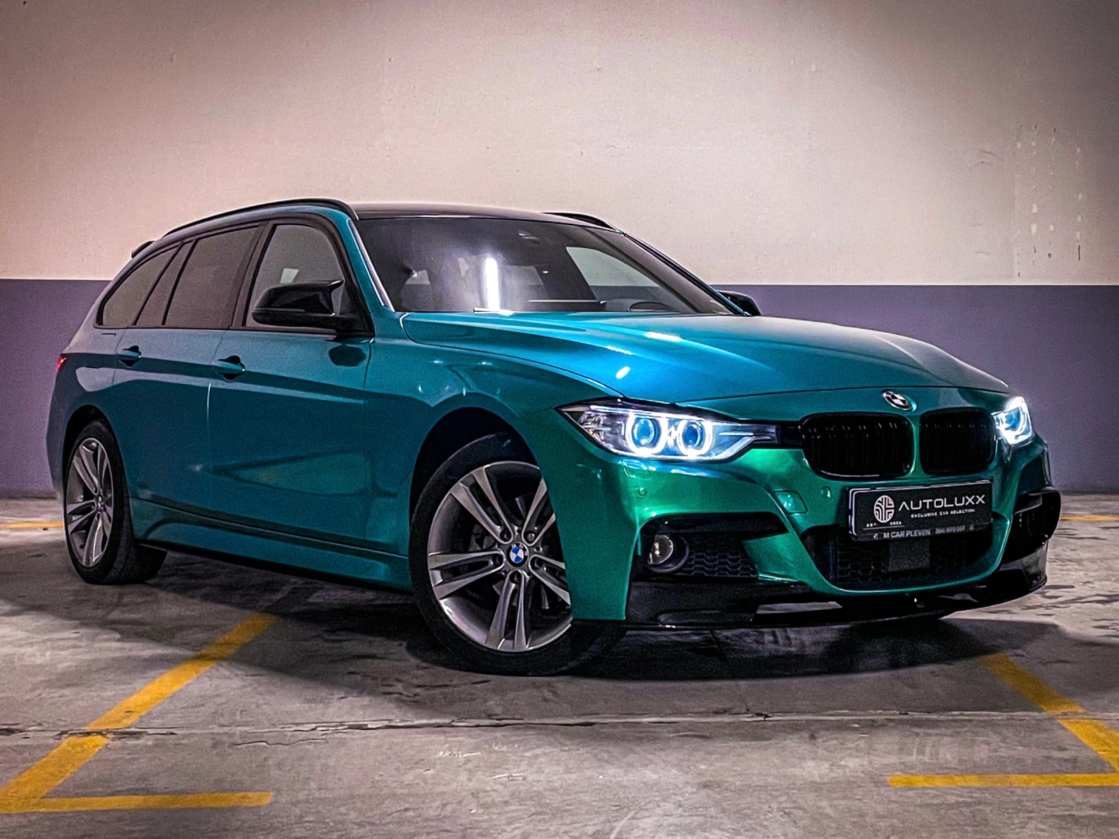BMW 320 d/M PERFORMANCE/M4 GREEN/CARBON/CAM/HUD/ASSISTANCE - изображение 3