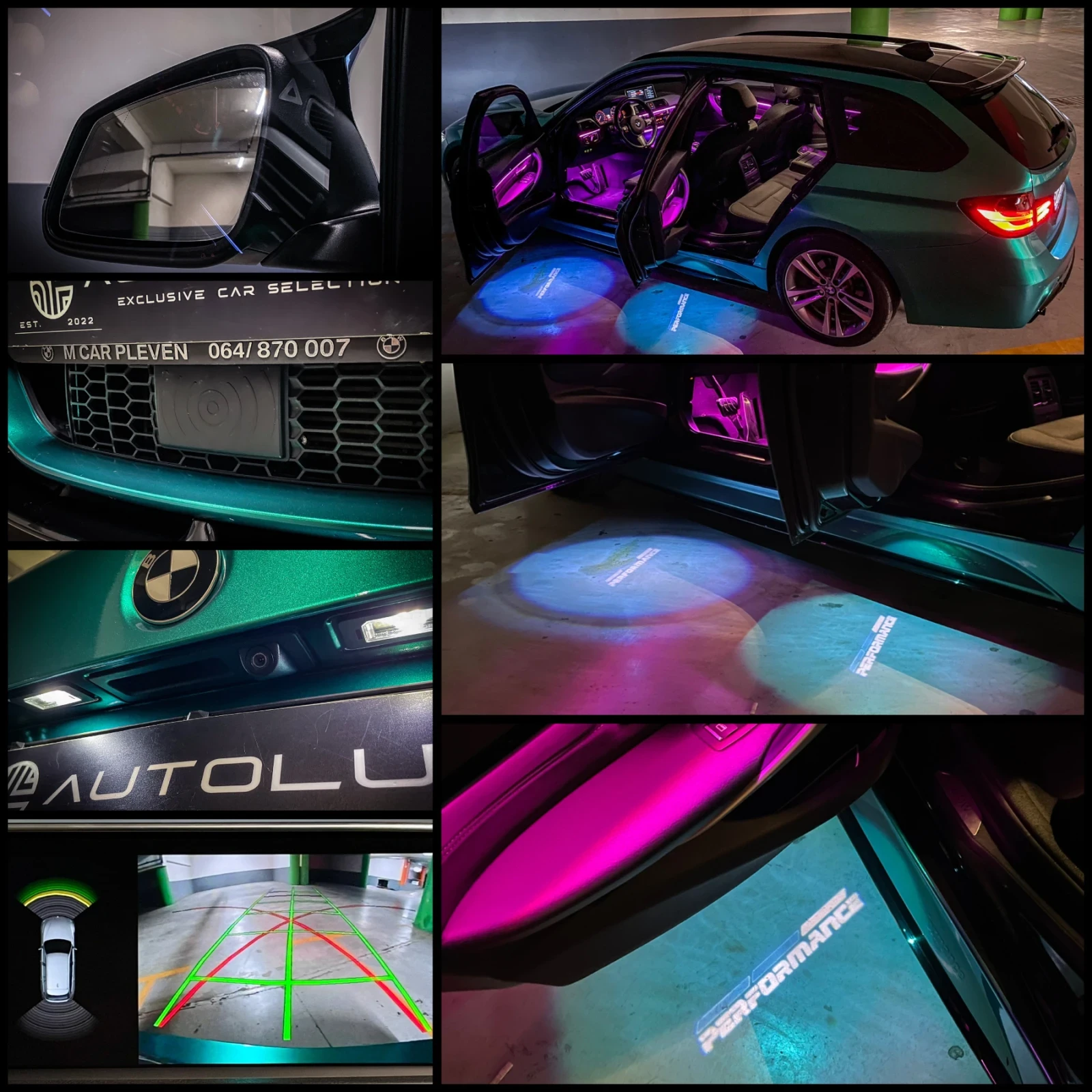 BMW 320 d/M PERFORMANCE/M4 GREEN/CARBON/CAM/HUD/ASSISTANCE | Mobile.bg   15