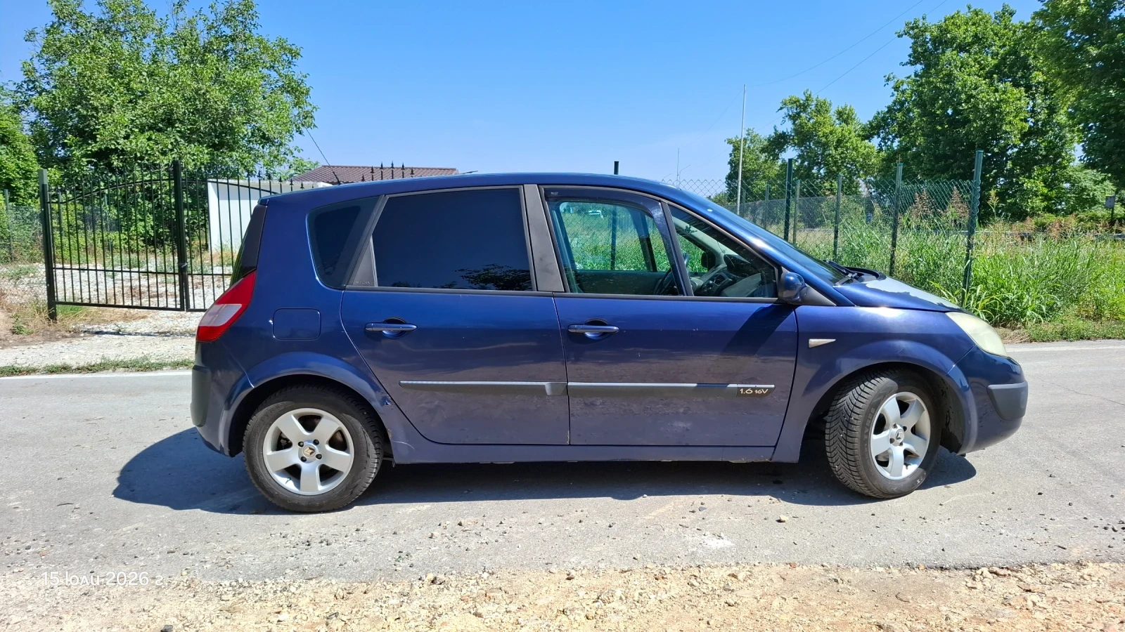 Renault Scenic 1, 6 с газ, АГУ, снимка 4 - Автомобили и джипове - 54013887