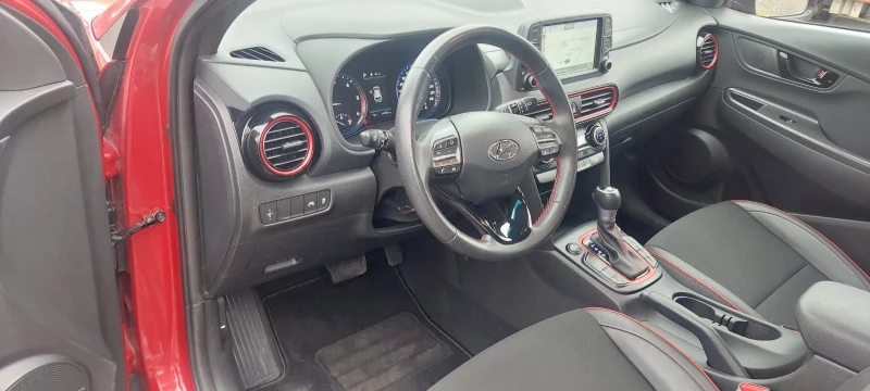 Hyundai Kona 1.6CRDI DCT 4x4 136КС АВТОМАТ, снимка 8 - Автомобили и джипове - 52358363