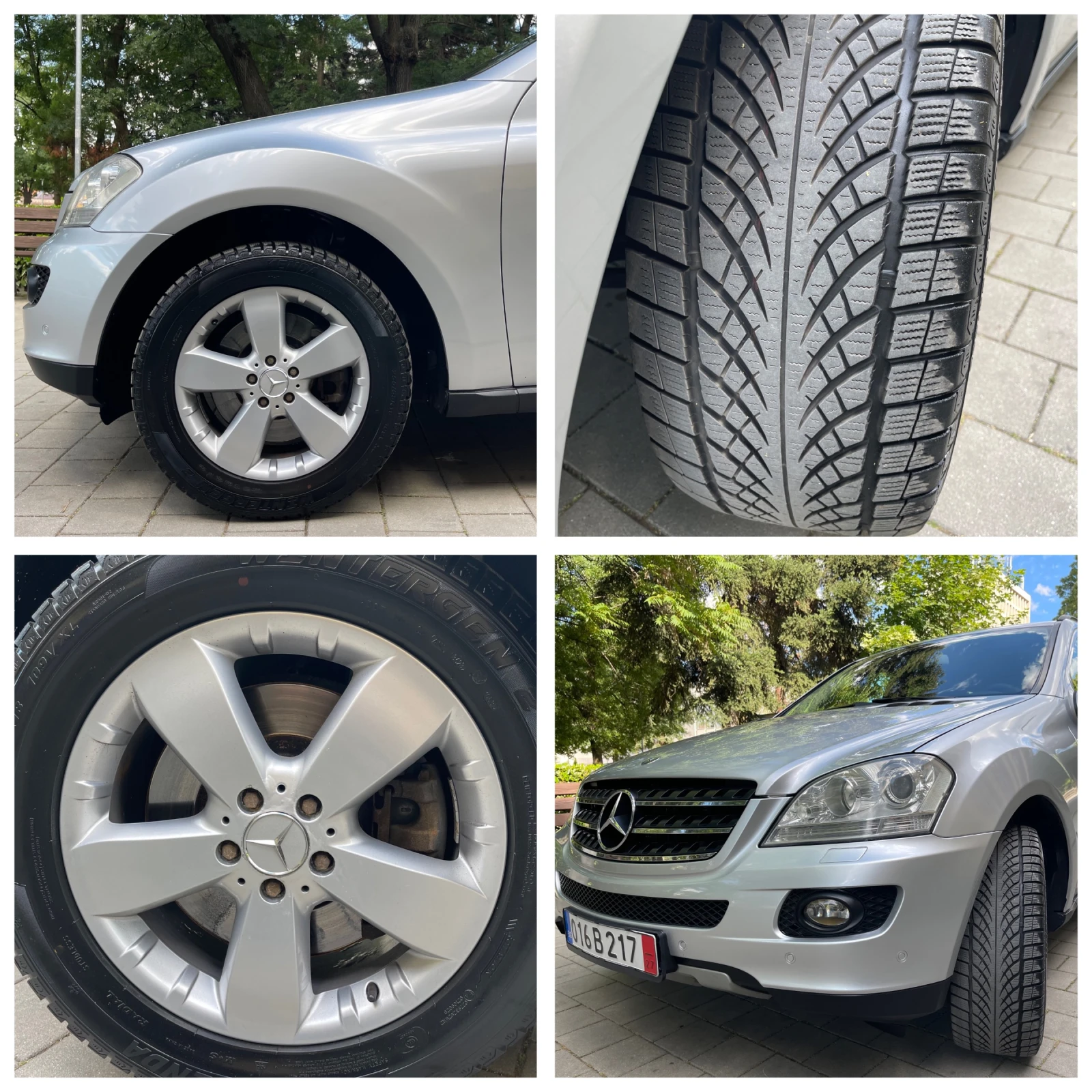 Mercedes-Benz ML 500 V8#306KC#7G-TRONIC#KATO HOB!, снимка 15 - Автомобили и джипове - 55219381