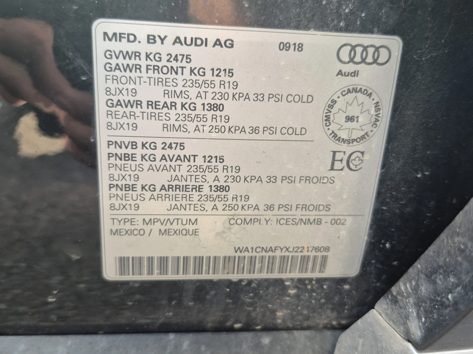 Audi Q5 * TECH PRESTIGE * CARFAX * ЦЕНА ДО БГ, снимка 16 - Автомобили и джипове - 55969550
