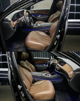 Mercedes-Benz S 560 L/4Matic/Designo/РеаленПробег/Серв.История, снимка 7