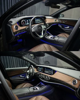 Mercedes-Benz S 560 L/4Matic/Designo/РеаленПробег/Серв.История, снимка 6