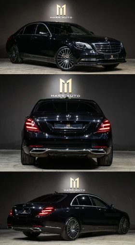 Mercedes-Benz S 560 L/4Matic/Designo/РеаленПробег/Серв.История, снимка 4