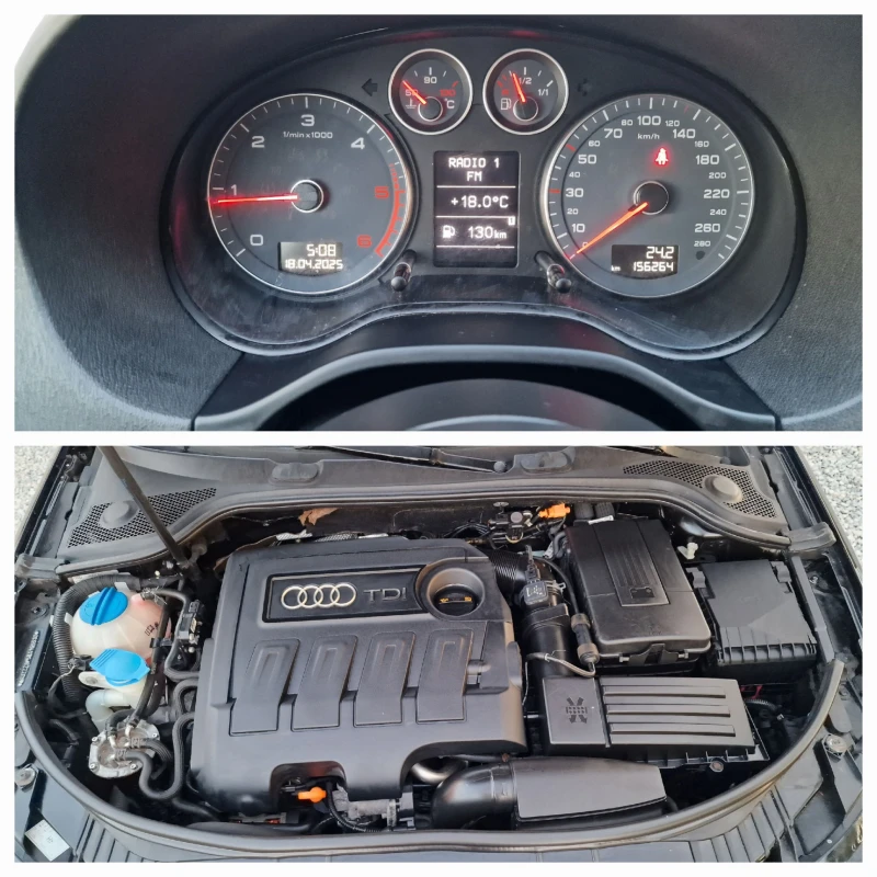 Audi A3 1.6TDI-105k.s-NAVI-EURO 5 - 12500 лв. - 97165451 | Car24.bg