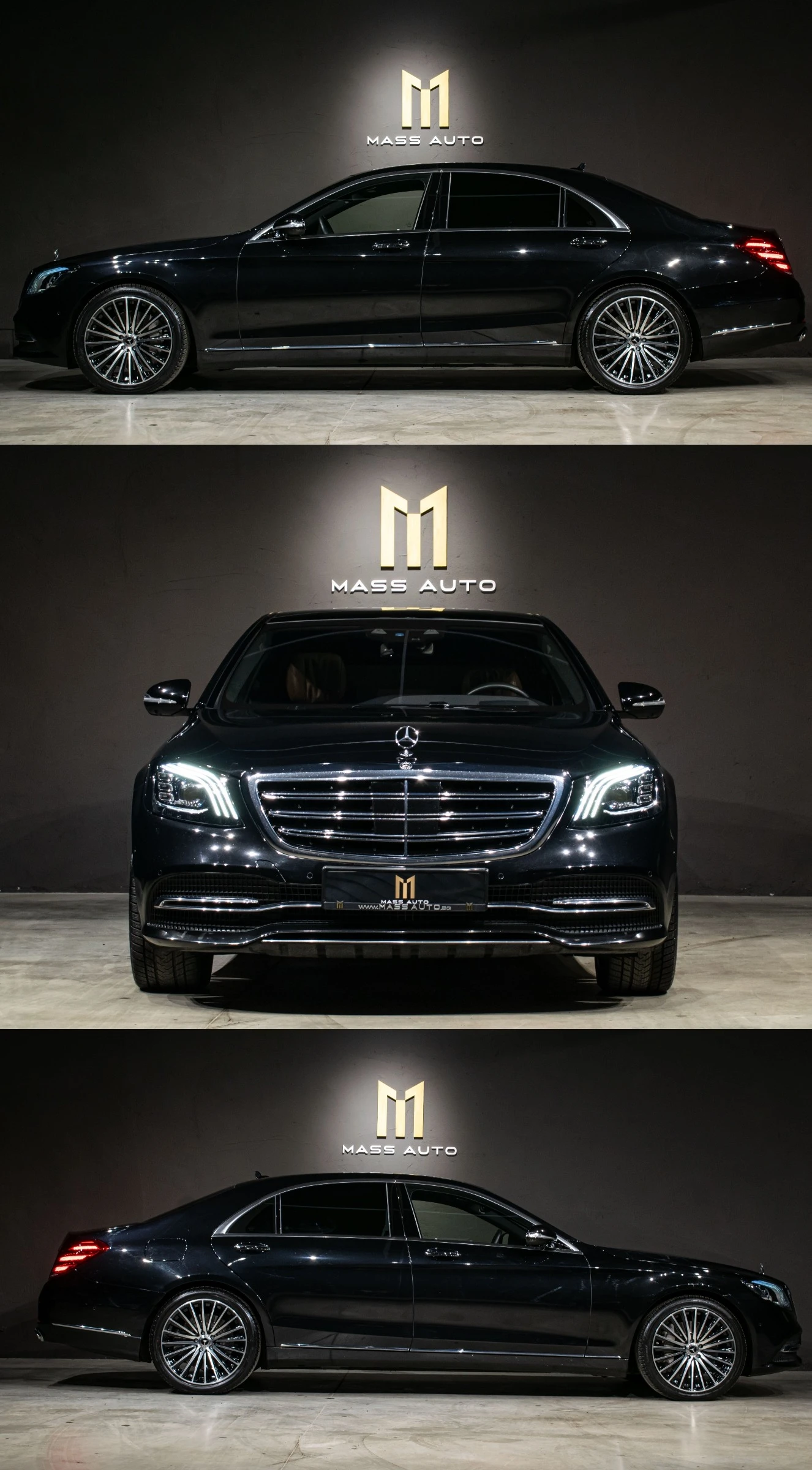 Mercedes-Benz 560 L/4Matic/Designo/РеаленПробег/Серв.История - изображение 2