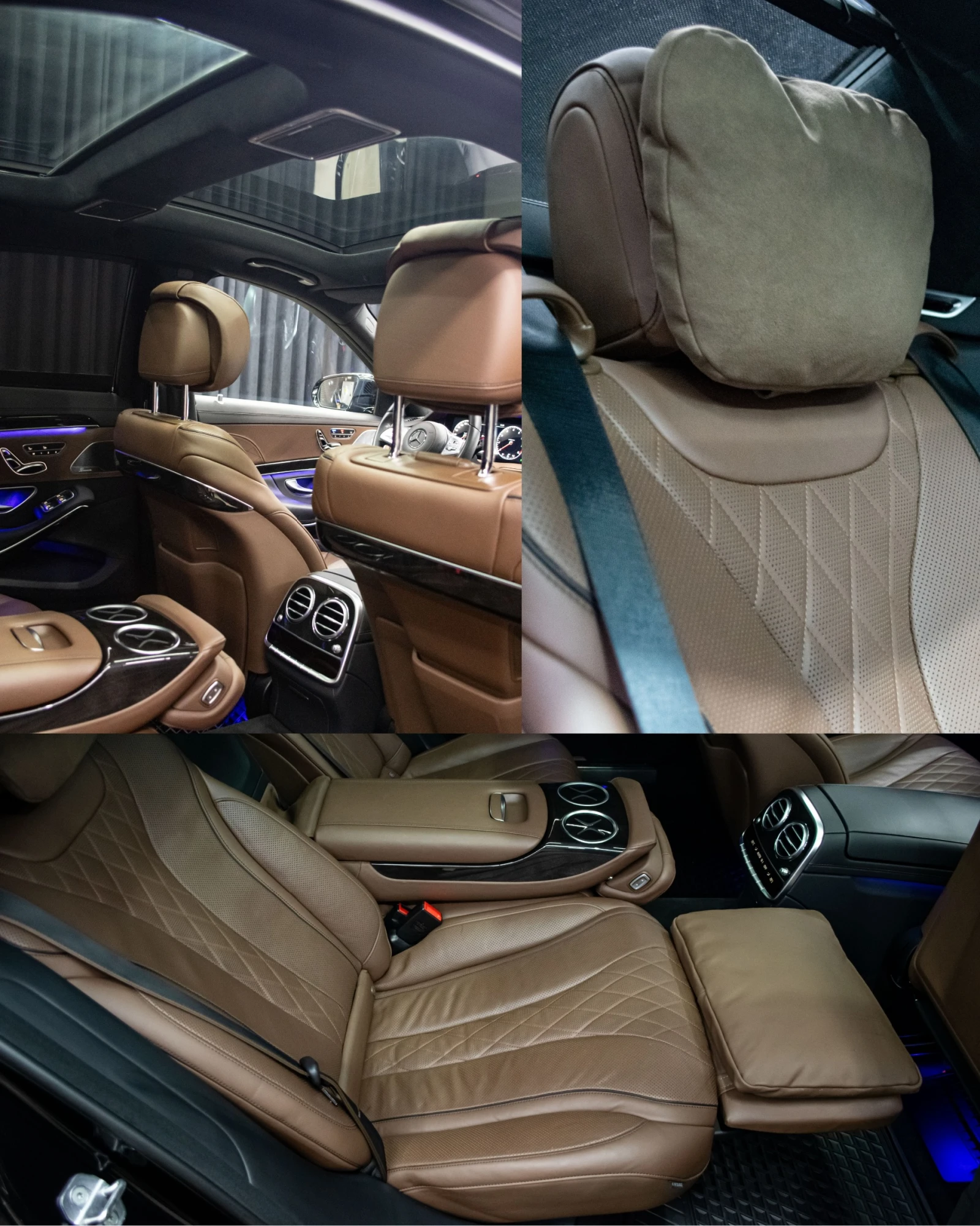 Mercedes-Benz 560 L/4Matic/Designo/РеаленПробег/Серв.История - изображение 9