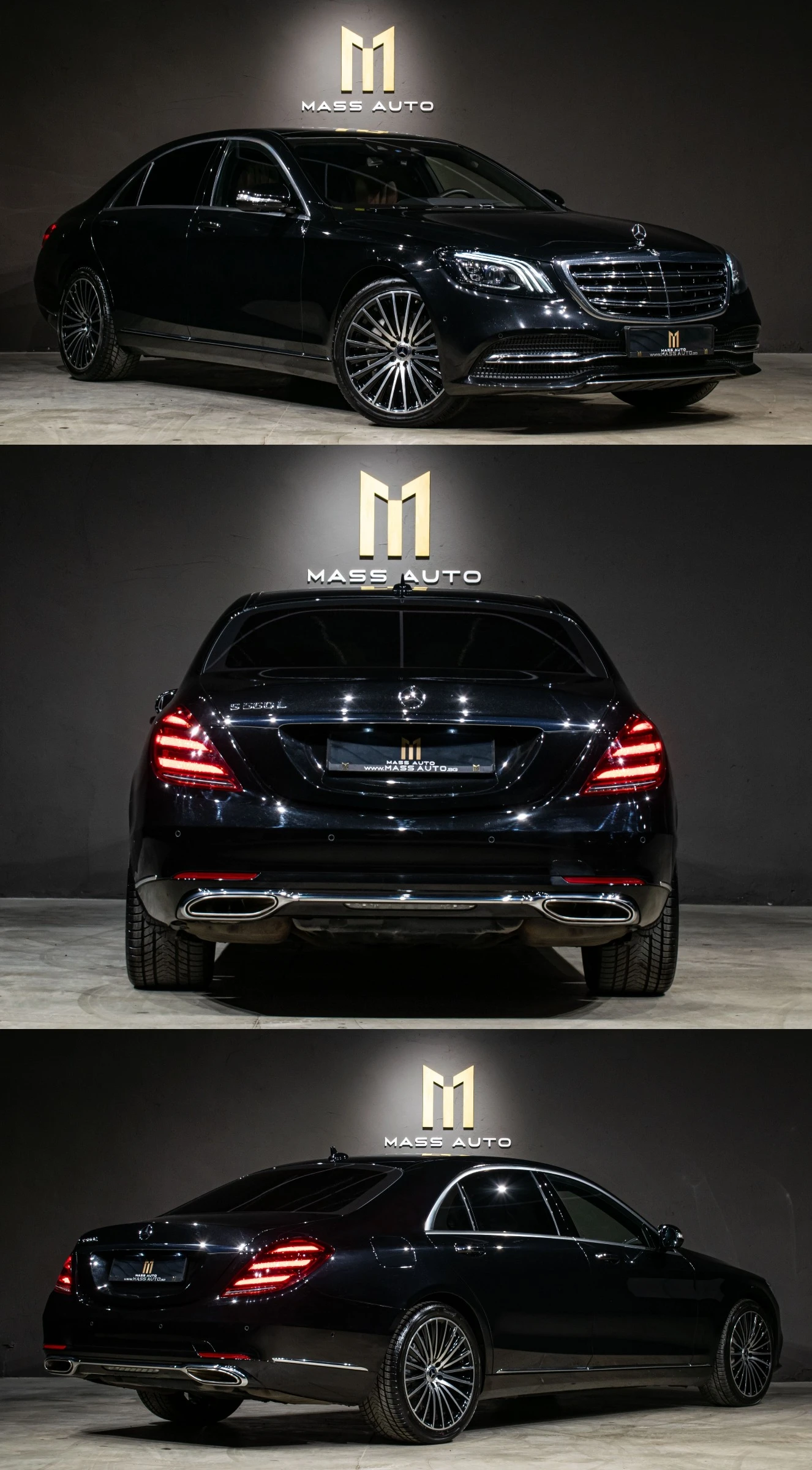 Mercedes-Benz 560 L/4Matic/Designo/РеаленПробег/Серв.История - изображение 4