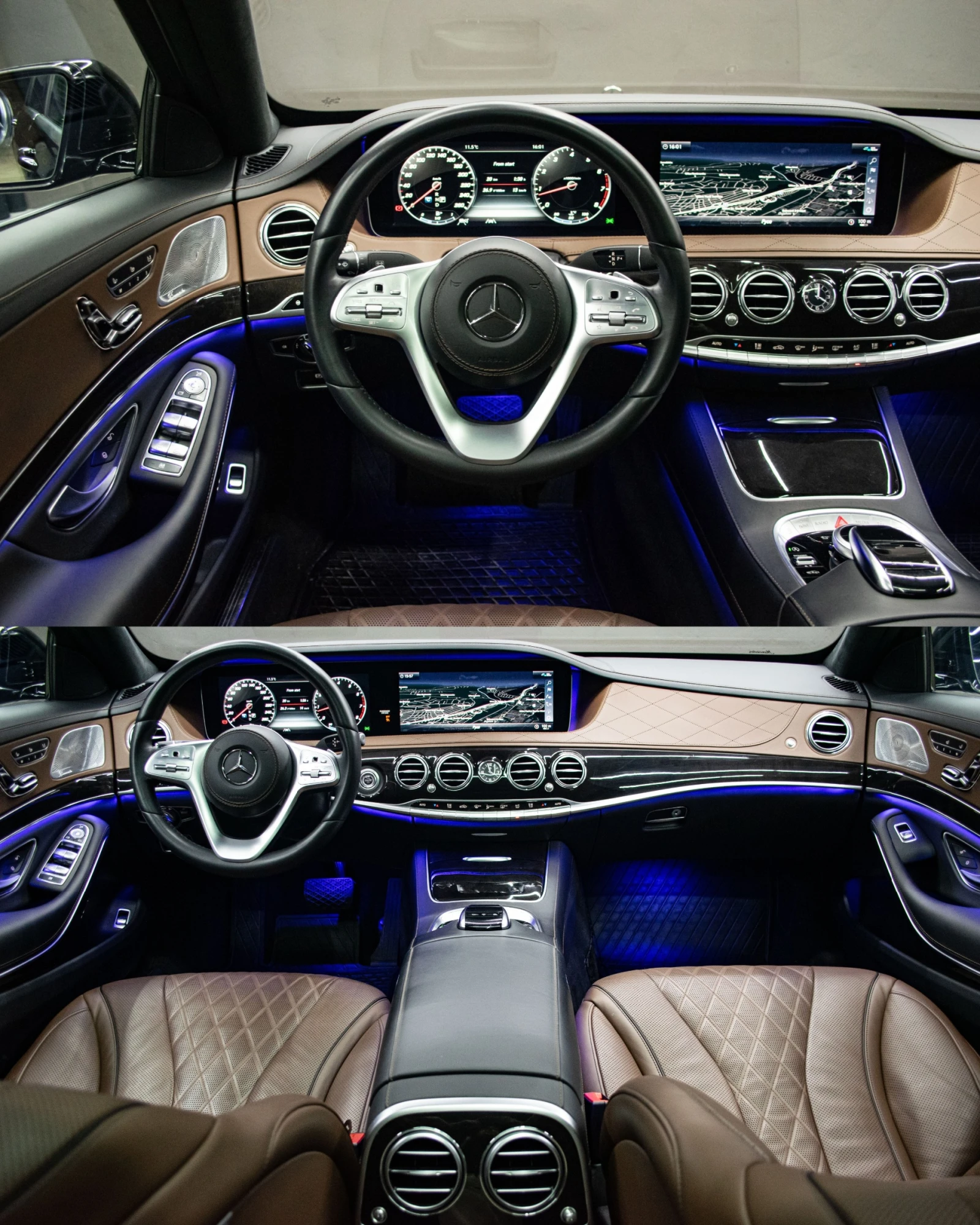 Mercedes-Benz 560 L/4Matic/Designo/РеаленПробег/Серв.История - изображение 5