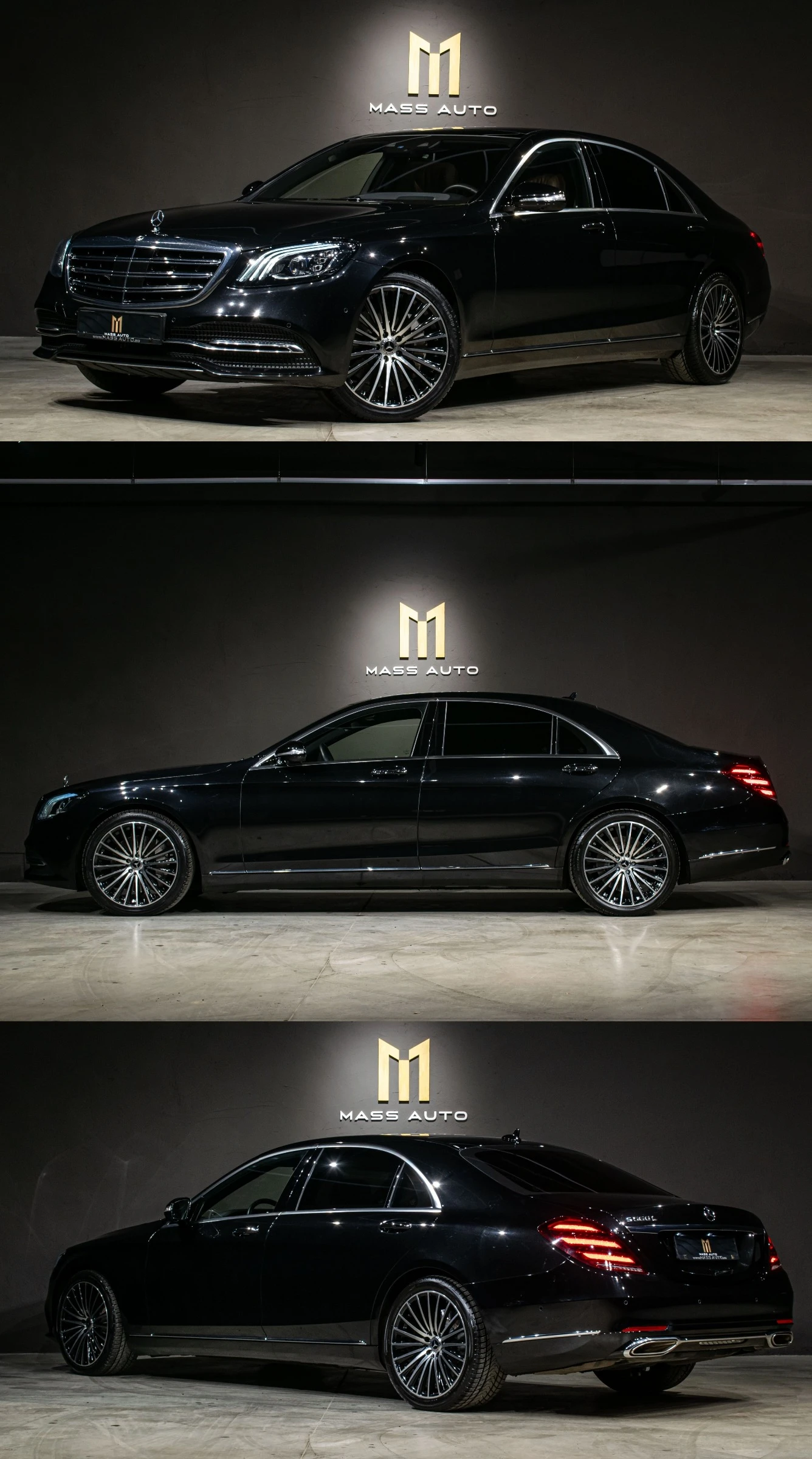 Mercedes-Benz 560 L/4Matic/Designo/РеаленПробег/Серв.История - изображение 3