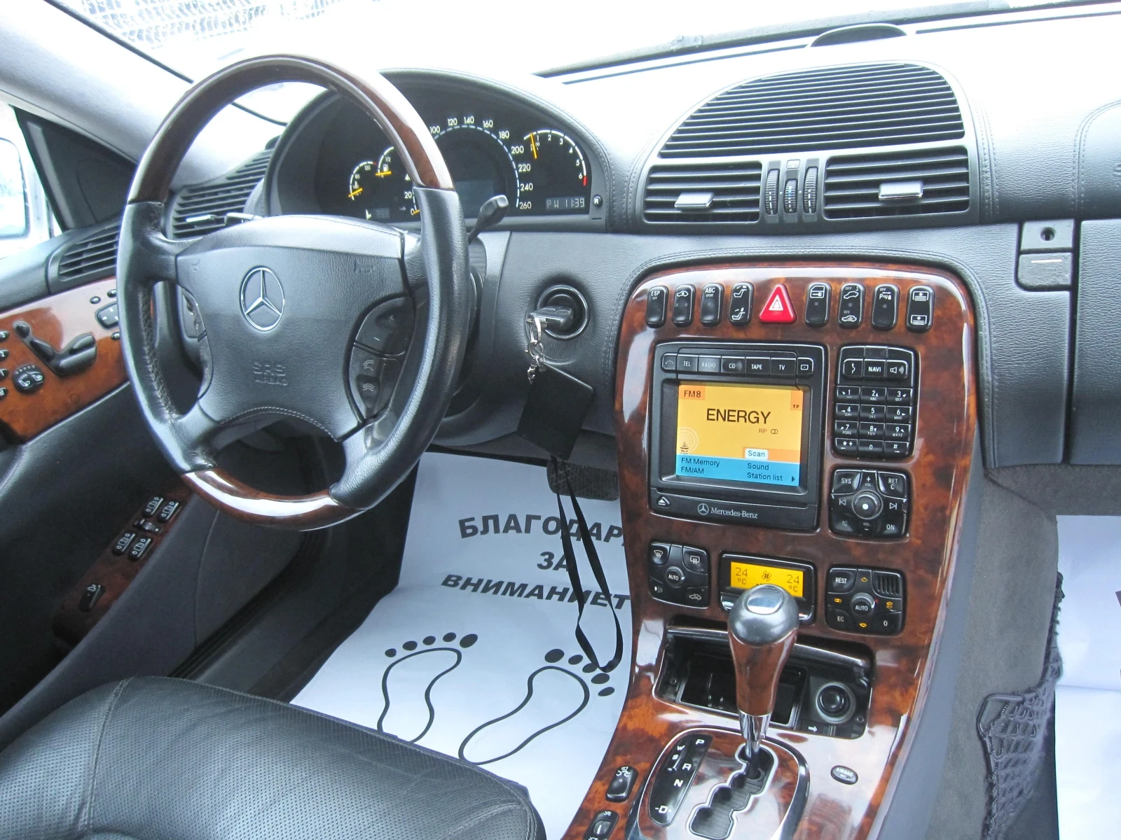 Mercedes-Benz CL 500, снимка 3 - Автомобили и джипове - 54844949