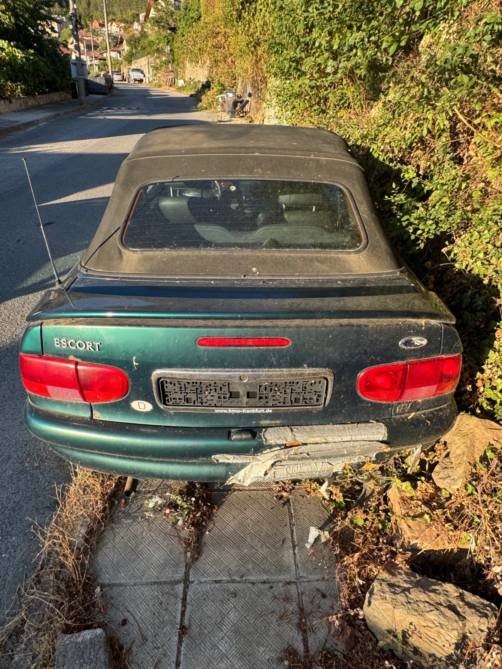 Ford Escort Кабриолет, снимка 3 - Автомобили и джипове - 55971731