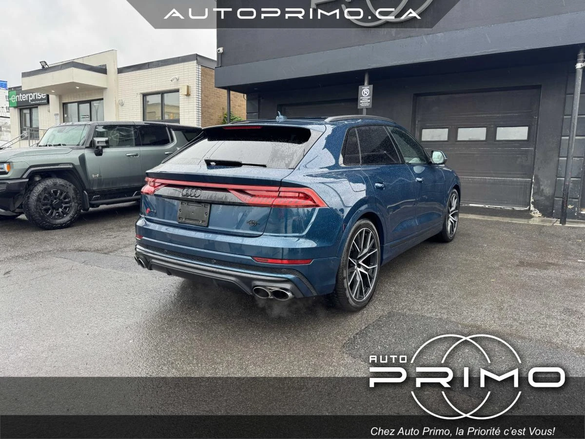 Audi SQ8 4.0* BLACK OPTIC* B&O* МАСАЖ* ОБДУХВАНЕ* 360* ПАНО, снимка 4 - Автомобили и джипове - 55101902
