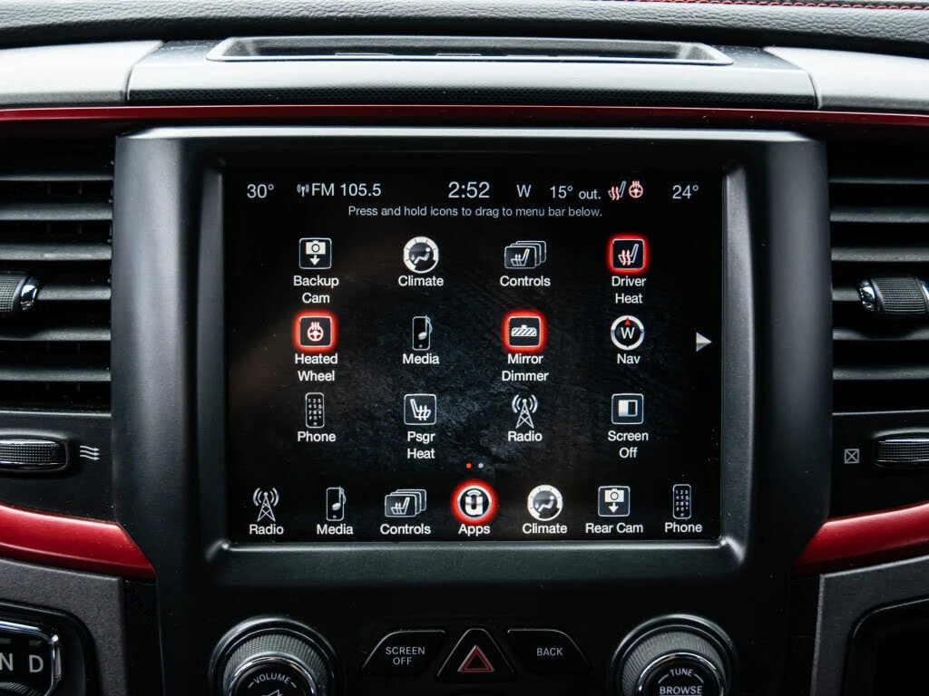 Dodge RAM 1500  Rebel Crew Cab | 4WD | , снимка 14 - Автомобили и джипове - 55128198