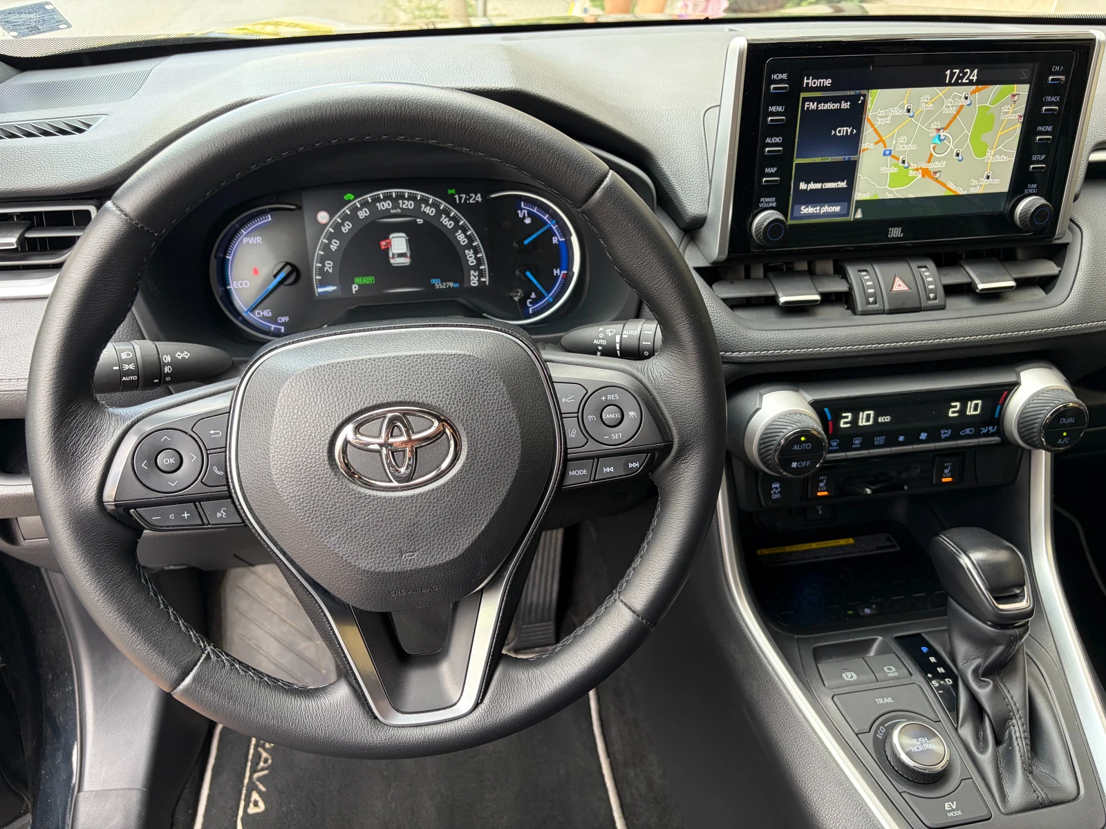 Toyota Rav4 2.5 Hybrid AWD-i Black Edition- в Гаранция, снимка 9 - Автомобили и джипове - 55931758
