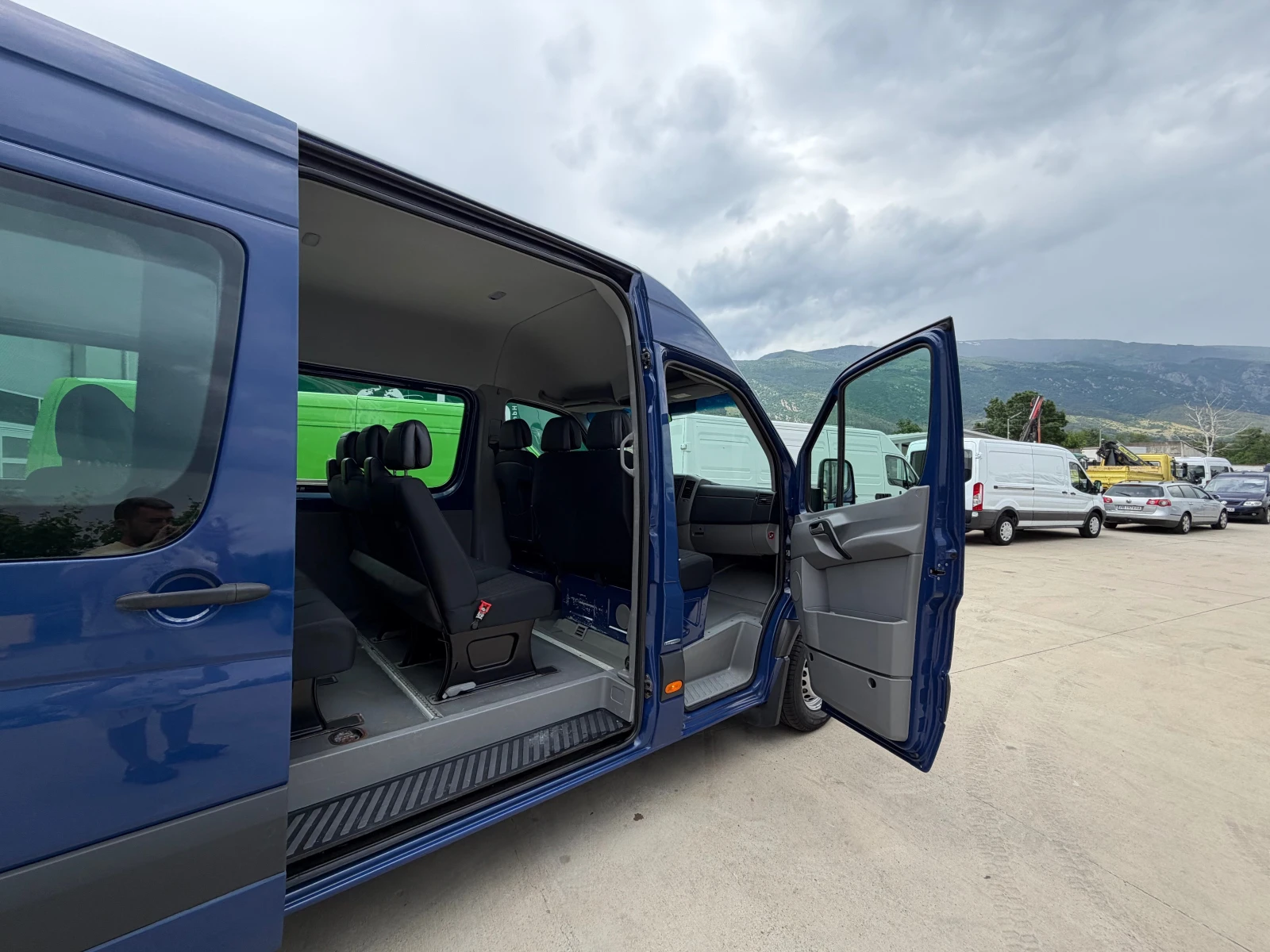 Mercedes-Benz Sprinter 313 9-МЕСТЕН!ТОП!КЛИМА!, снимка 8 - Бусове и автобуси - 54740522