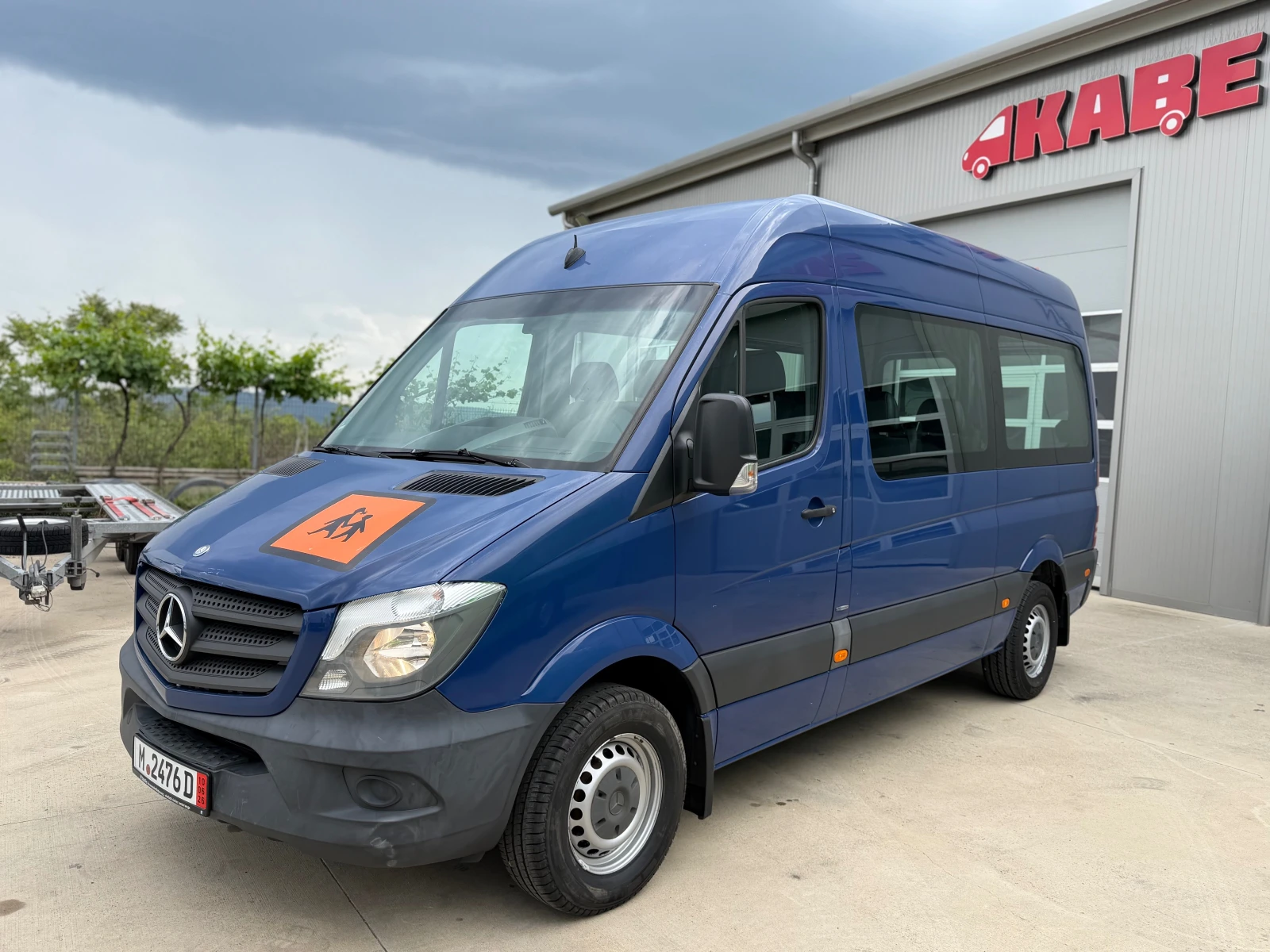 Mercedes-Benz Sprinter 313 9-МЕСТЕН!ТОП!КЛИМА!, снимка 3 - Бусове и автобуси - 54740522