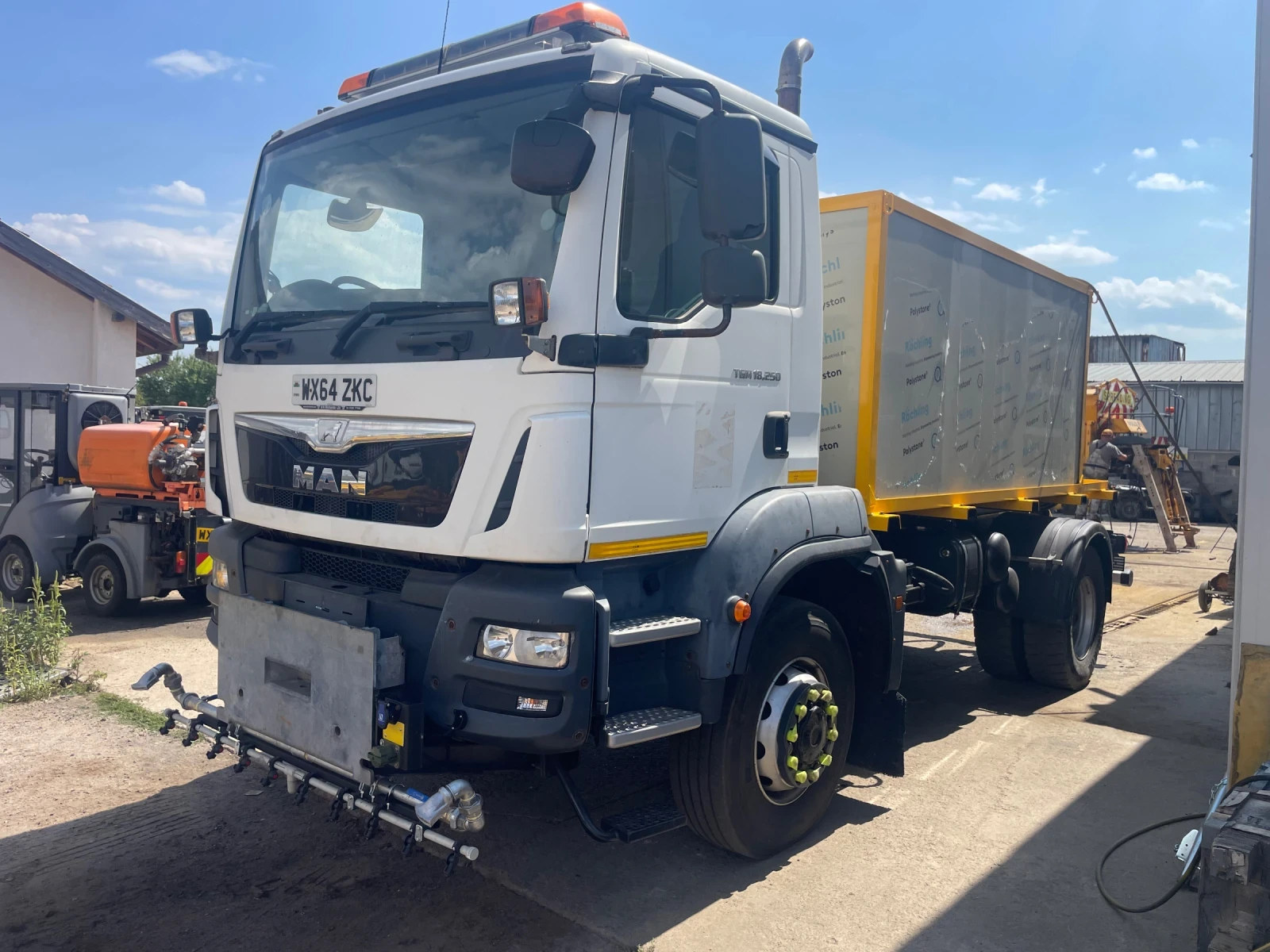Man Tgm 4x4/снегорин/E6