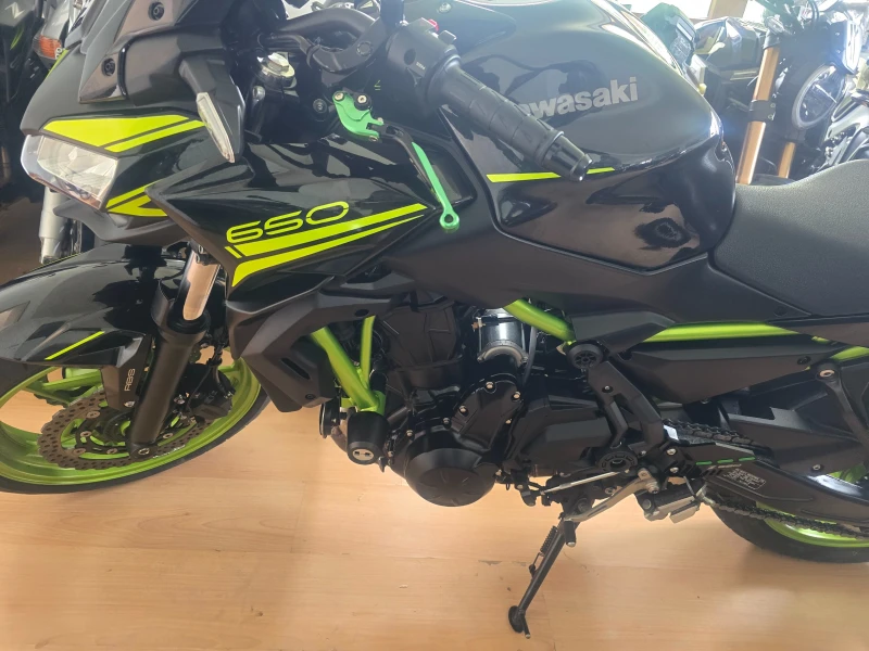 Kawasaki Z 650 ABS 35KW!!! A2!!!!, снимка 9 - Мотоциклети и мототехника - 52313972