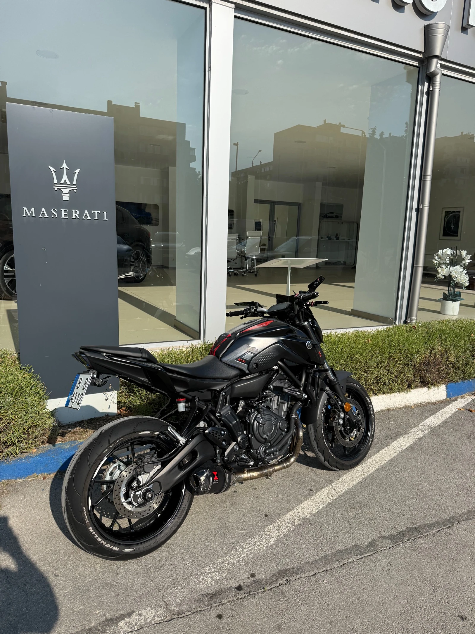 Yamaha Mt-07 ABS Black Widow, снимка 6 - Мотоциклети и мототехника - 55612719