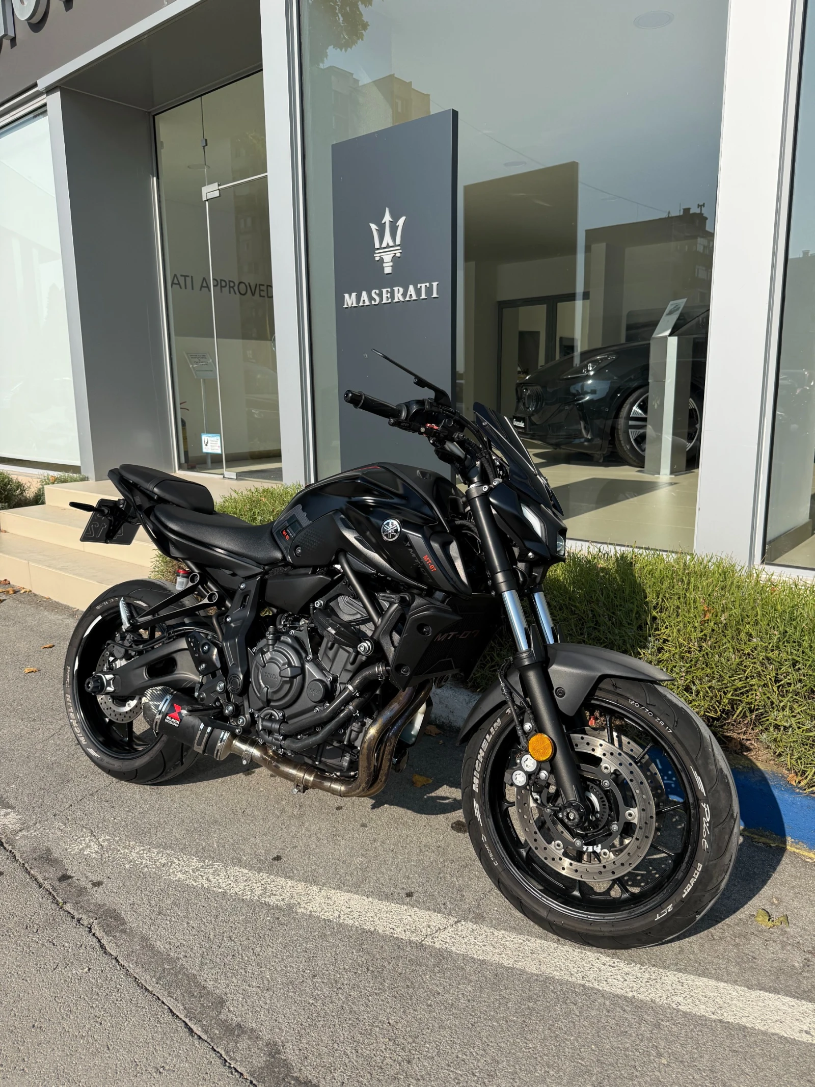 Yamaha Mt-07 ABS Black Widow