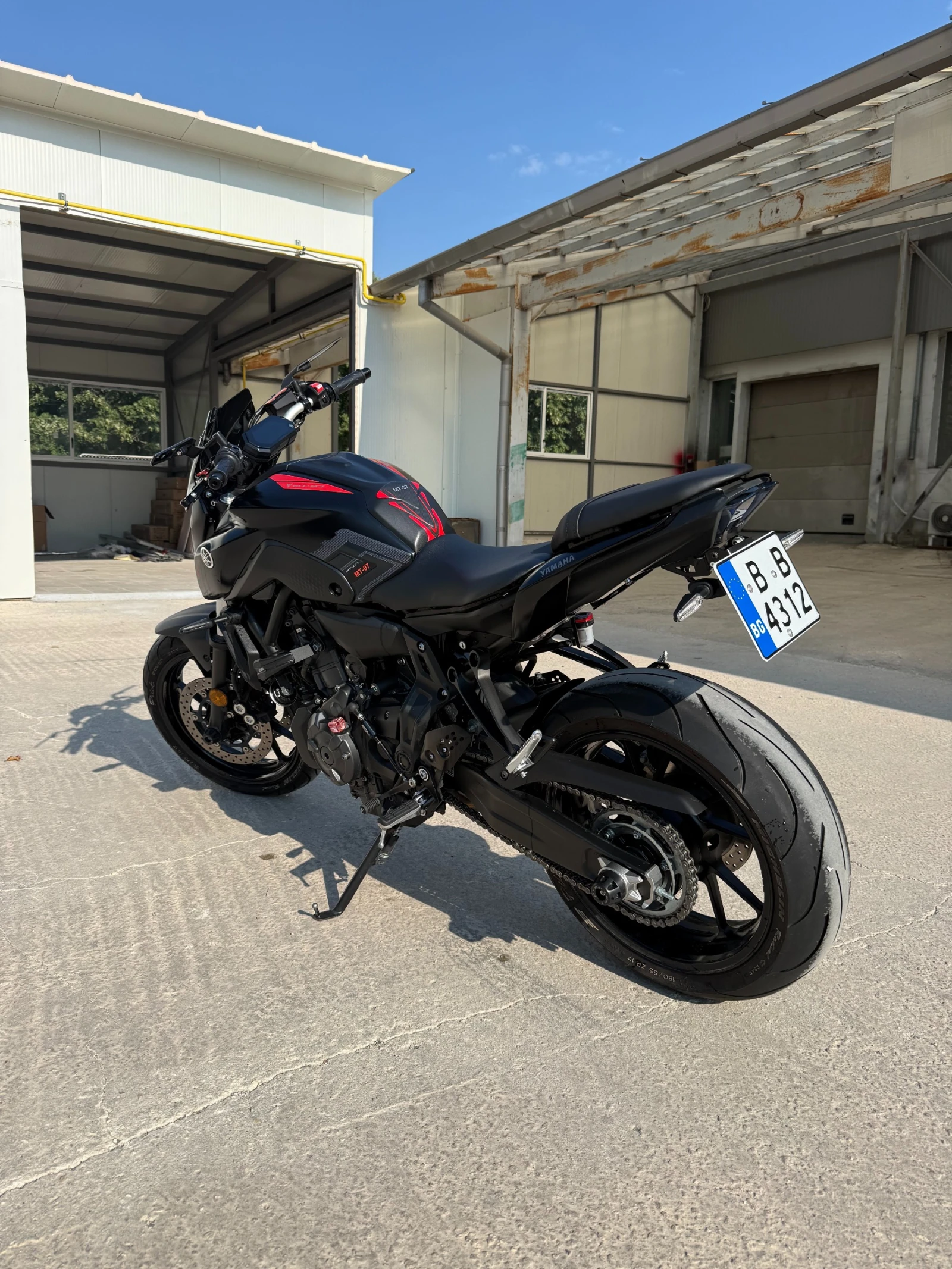 Yamaha Mt-07 ABS Black Widow, снимка 7 - Мотоциклети и мототехника - 55612719
