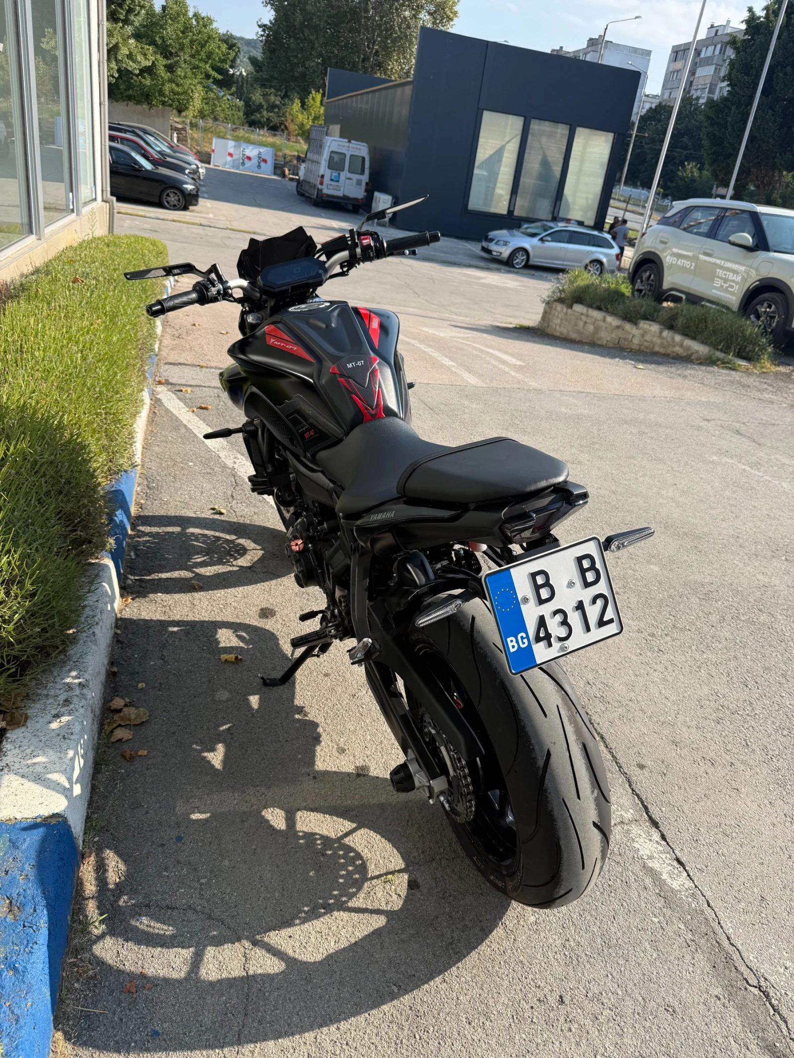 Yamaha Mt-07 ABS Black Widow, снимка 2 - Мотоциклети и мототехника - 55612719
