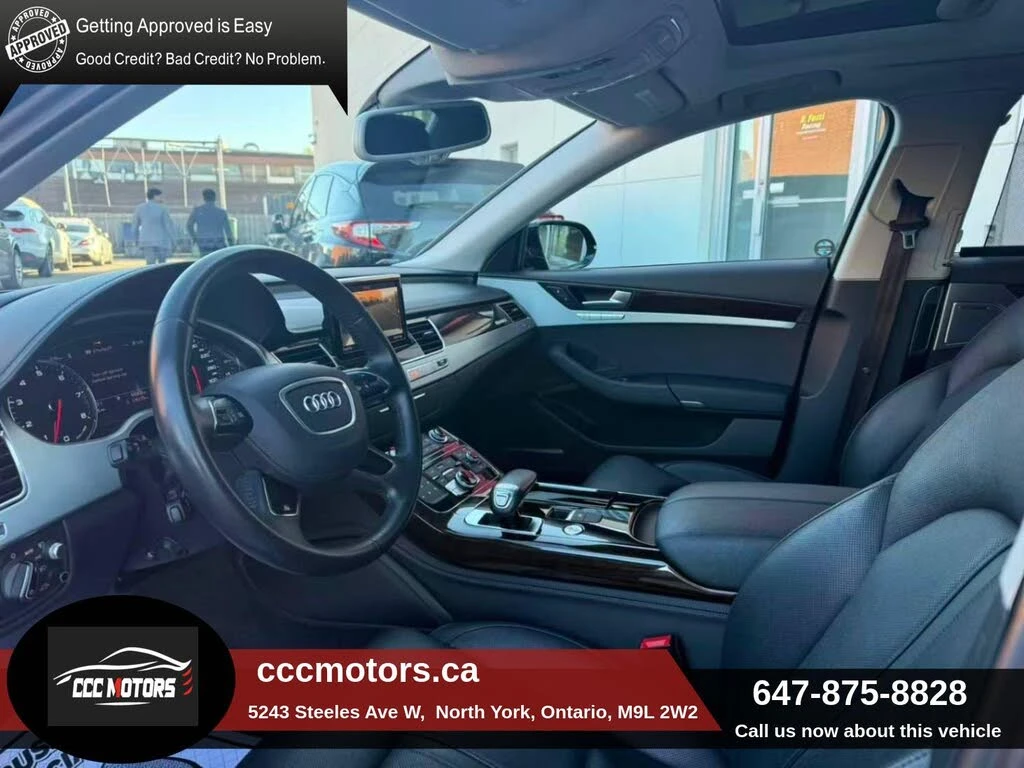 Audi A8 3.0T quattro* B&O музика* подгрев* обдух.* 360 кам - изображение 6