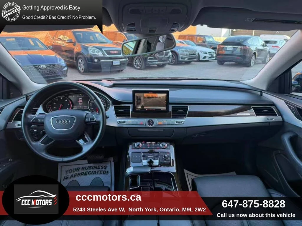 Audi A8 3.0T quattro* B&O музика* подгрев* обдух.* 360 кам - изображение 9