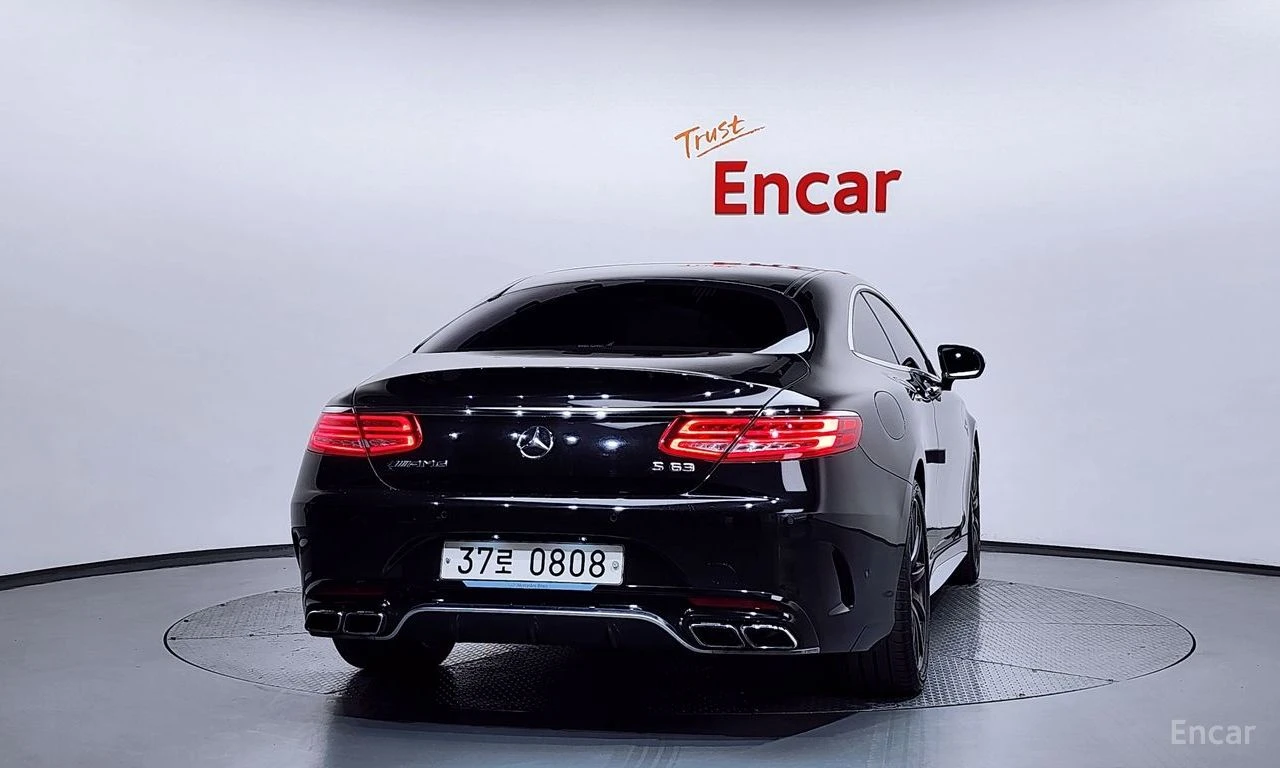 Mercedes-Benz S 63 AMG 4MATIC* COUPE* BURMESTER* ПАНО* ОБДУХВАНЕ* МАСАЖ* , снимка 4 - Автомобили и джипове - 54427375